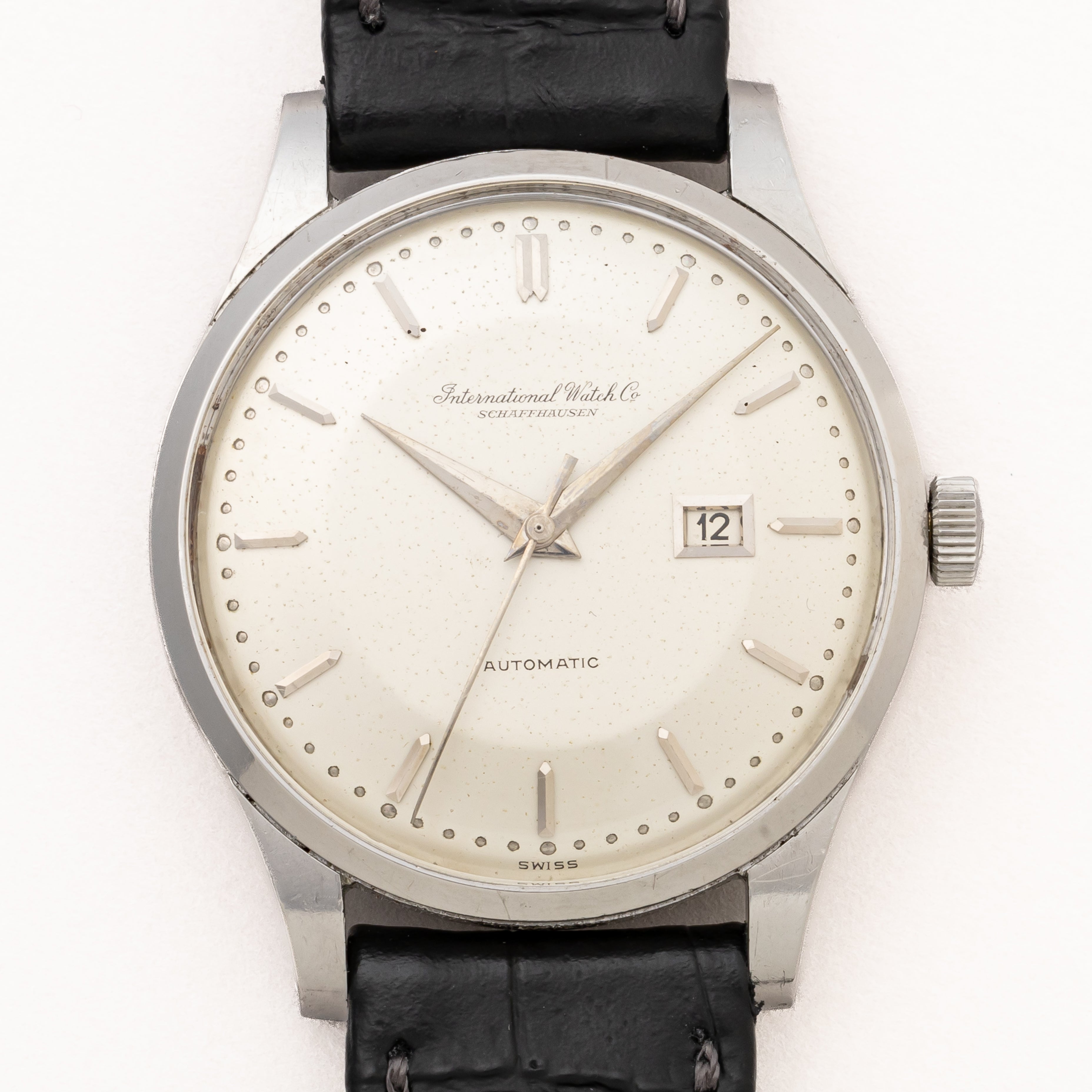 IWC ペラトン式オートマチック Cal.8531 1962年製 寄り目デイト ラウンドケース