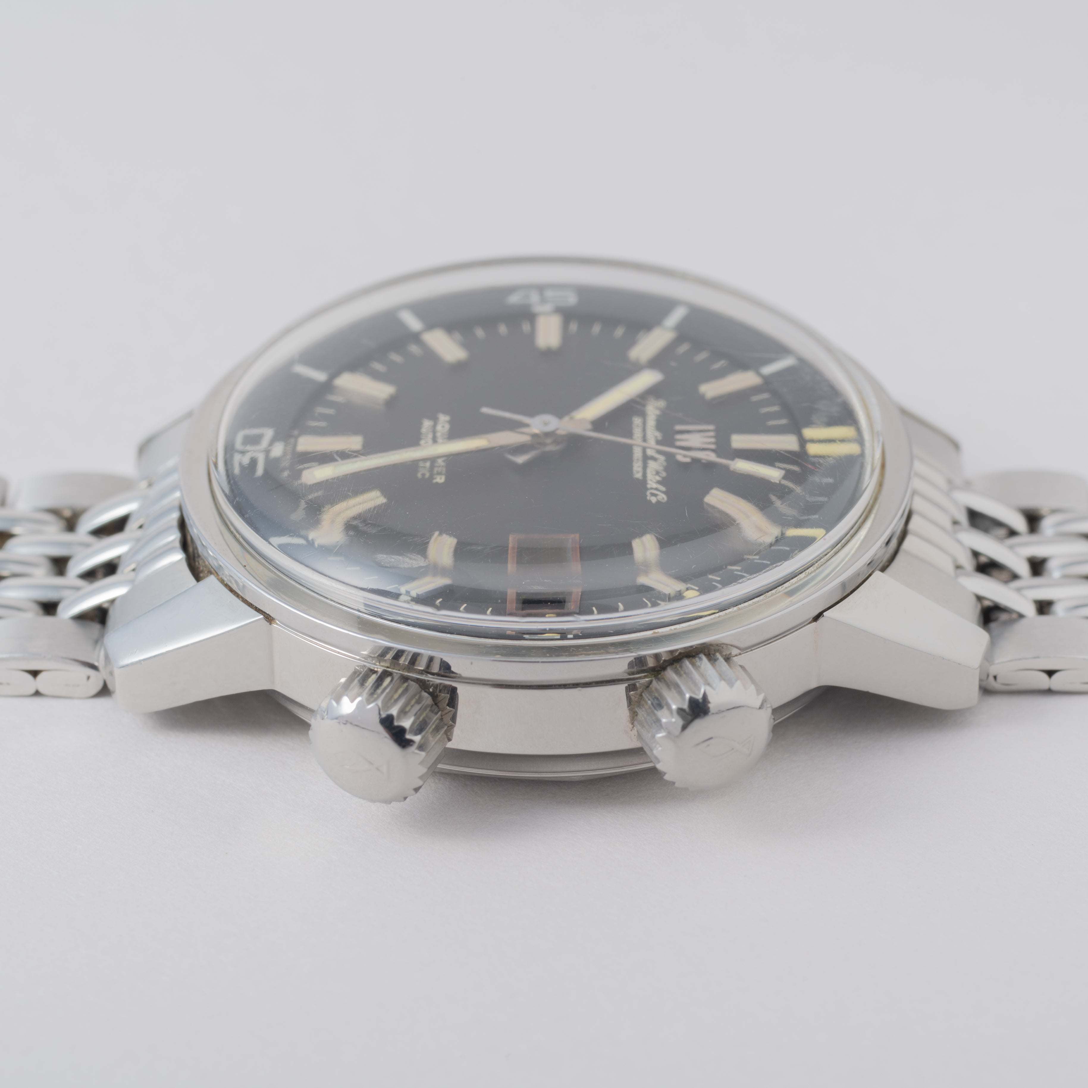 IWC アクアタイマー 純正ゲイフレアブレス 1960年代製