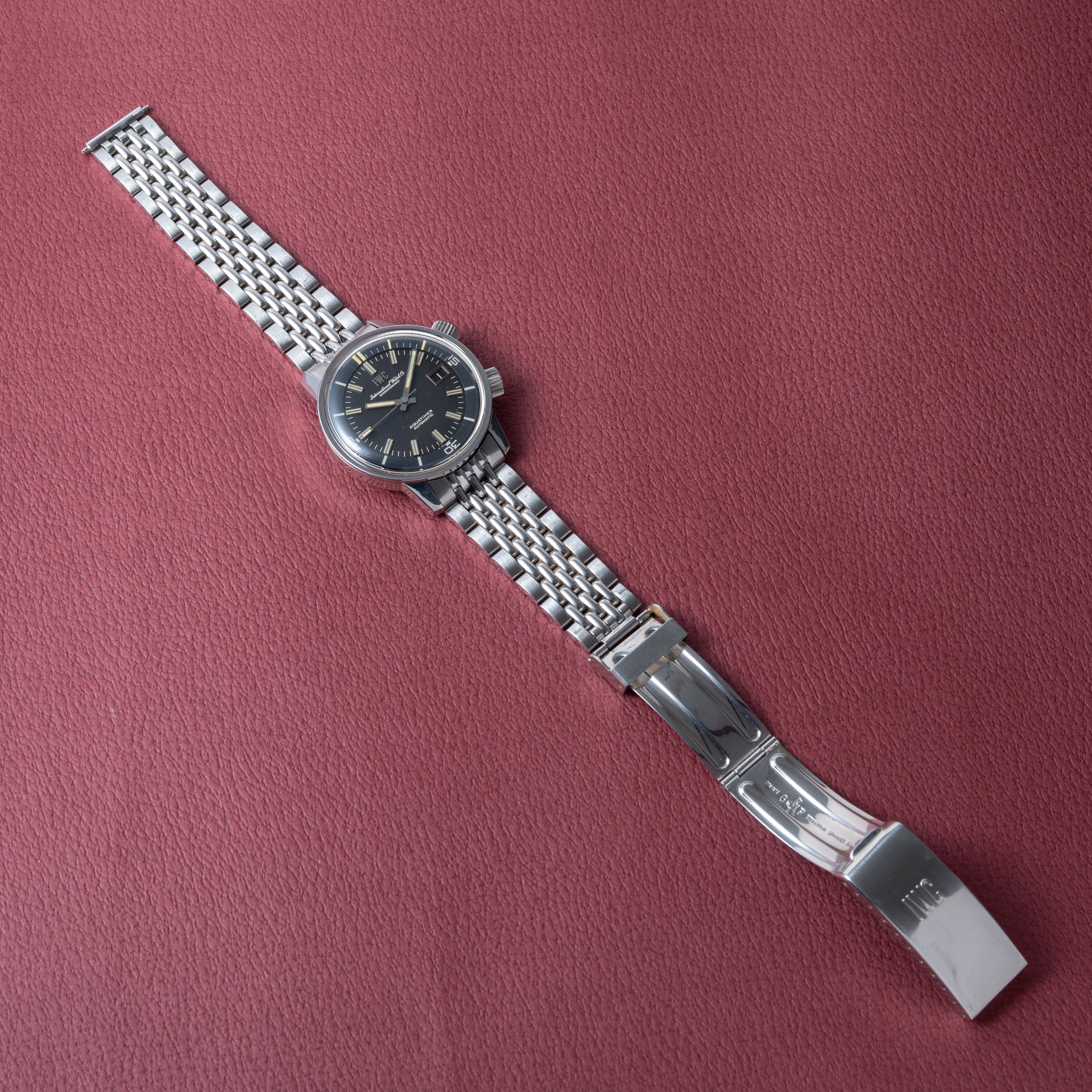 IWC アクアタイマー 純正ゲイフレアブレス 1960年代製