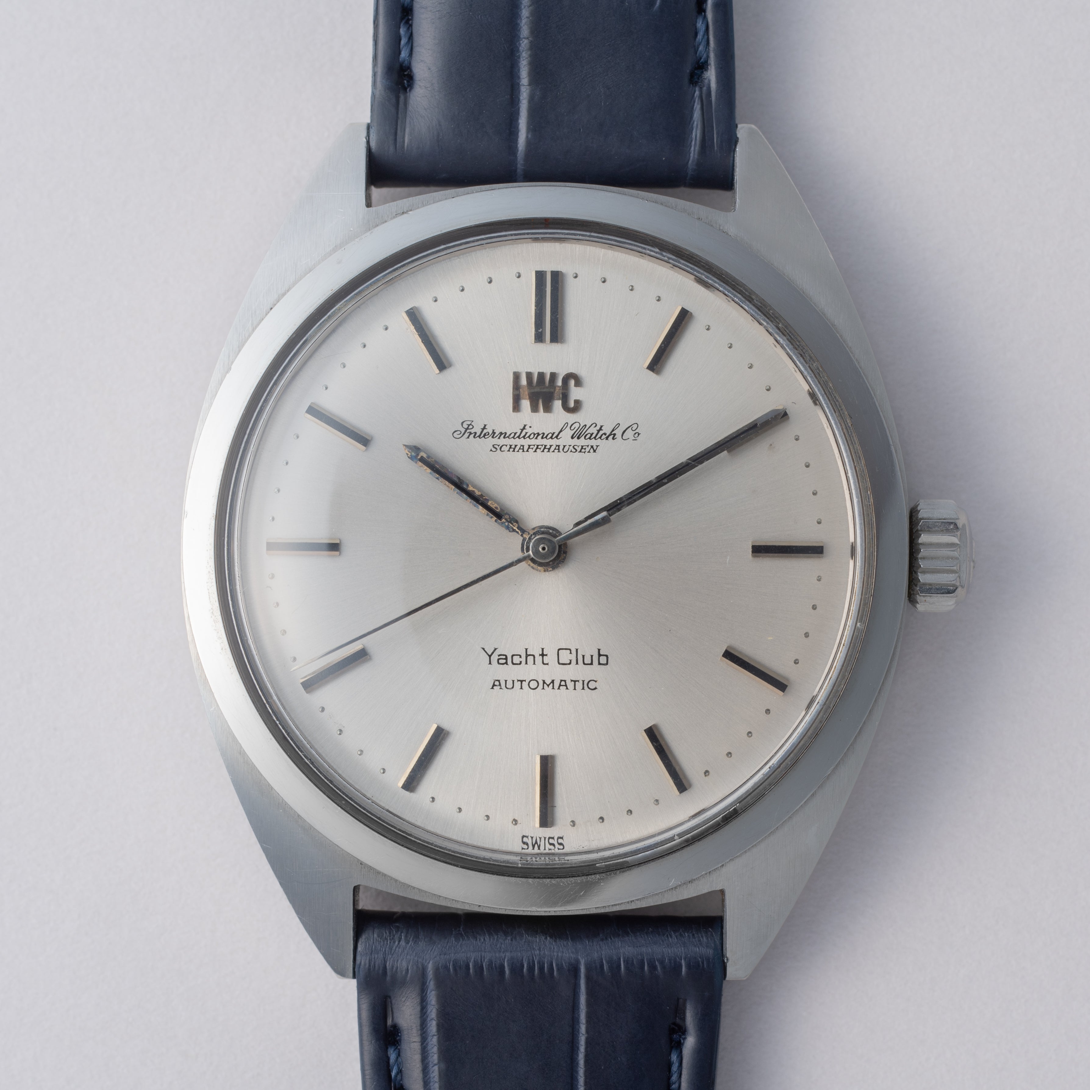 IWC ヨットクラブ 1973年製 Ref.811 ノンデイト Cal.854B 純正尾錠付き