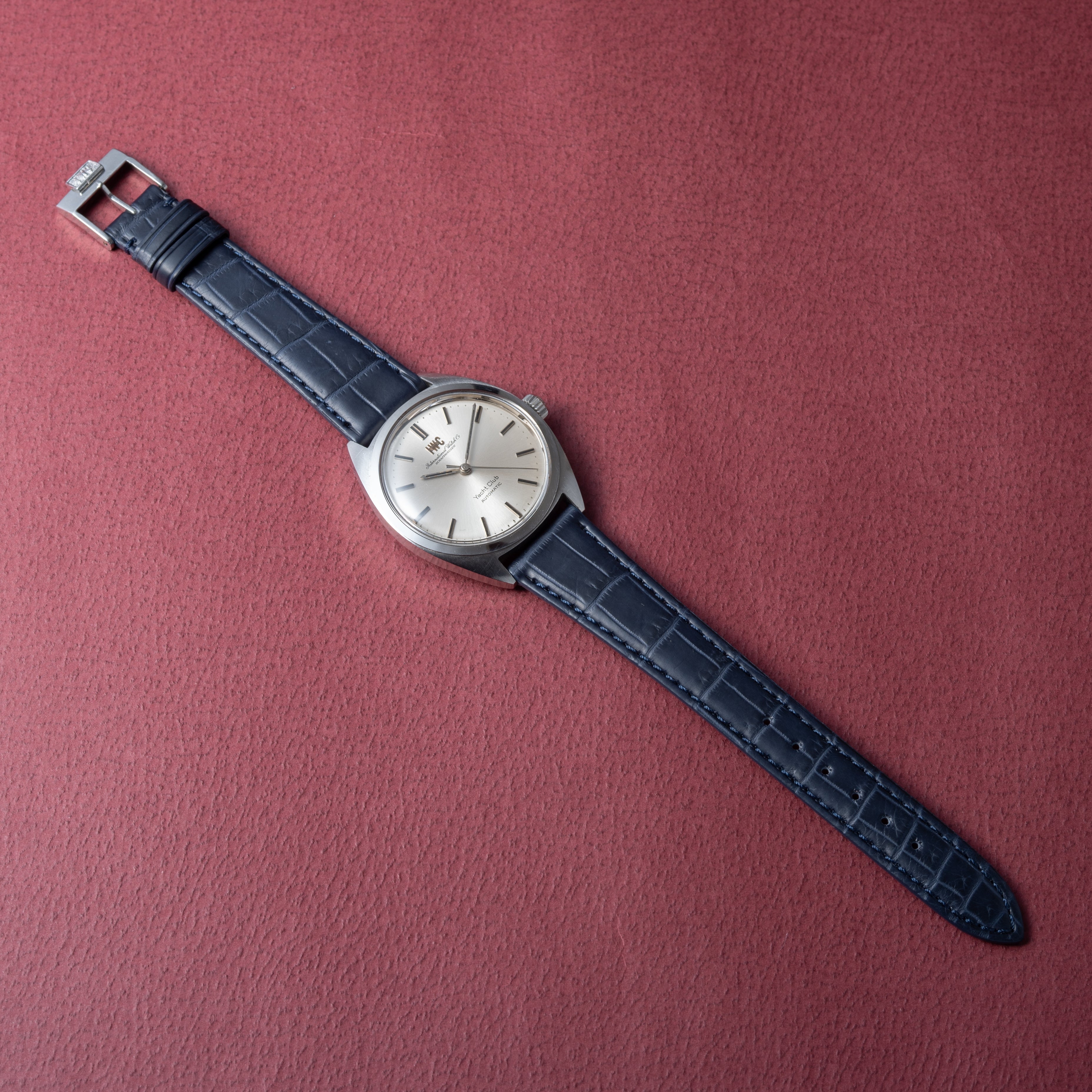 IWC ヨットクラブ 1973年製 Ref.811 ノンデイト Cal.854B 純正尾錠付き