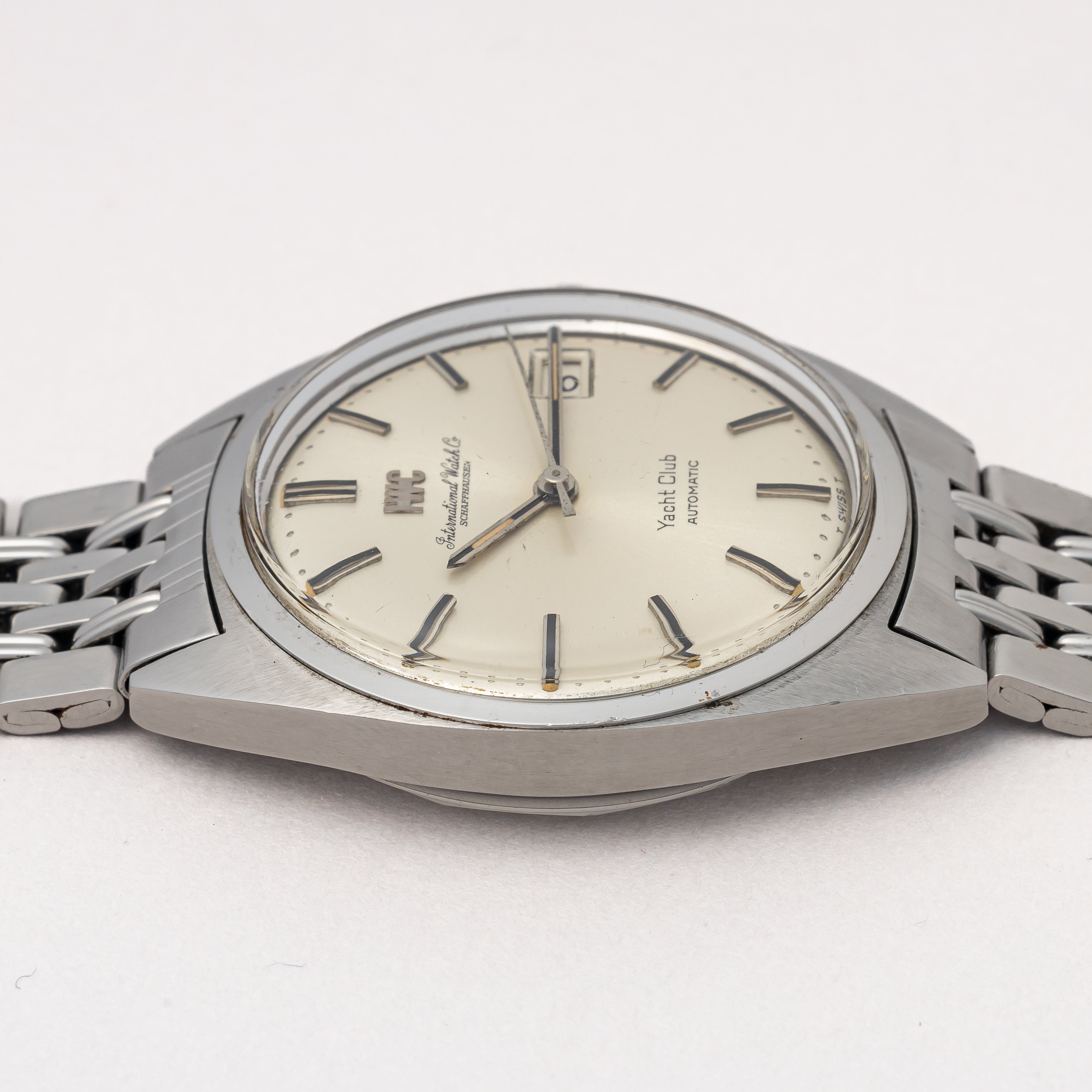 IWC ヨットクラブ 純正ゲイフレアーブレス付き 1970年製（昭和45年製）