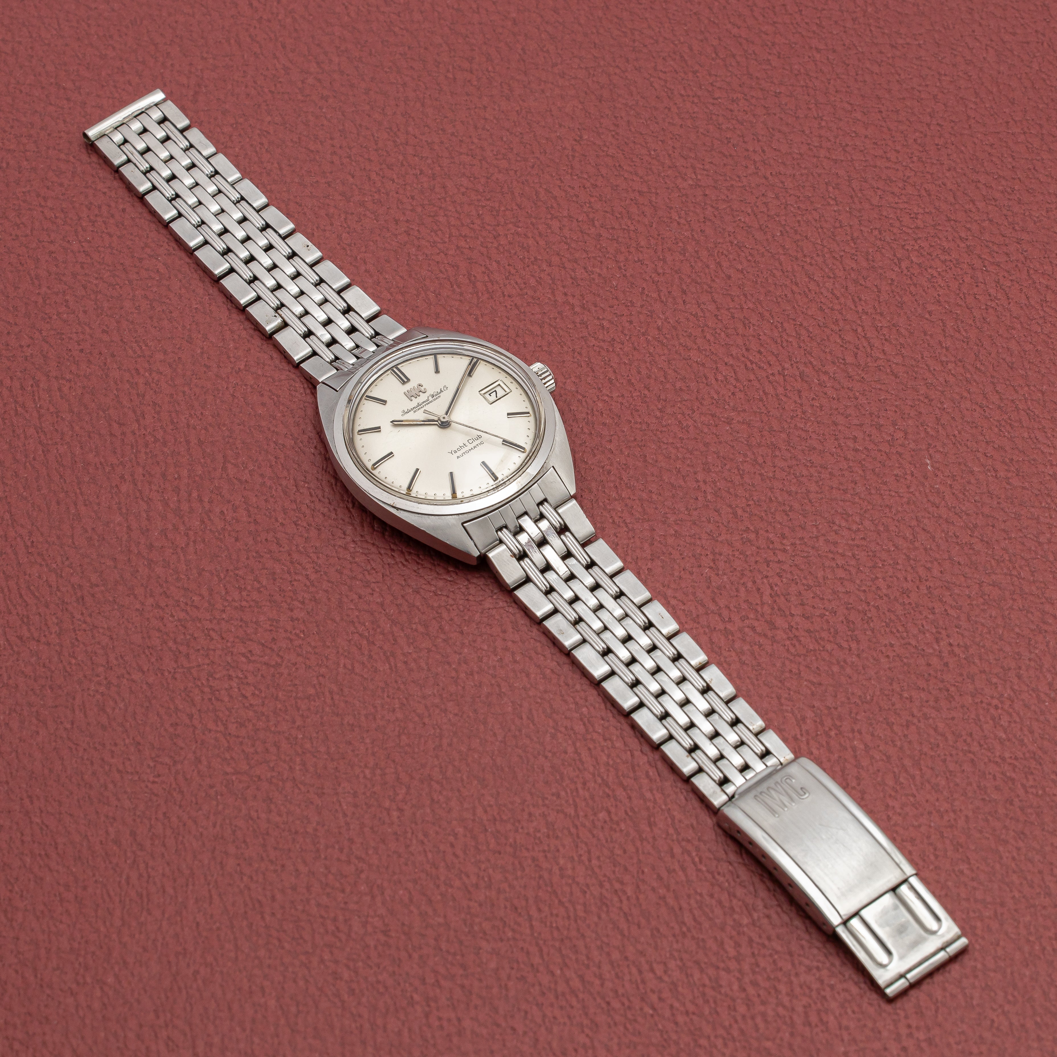 IWC ヨットクラブ 純正ゲイフレアーブレス付き 1970年製（昭和45年製）