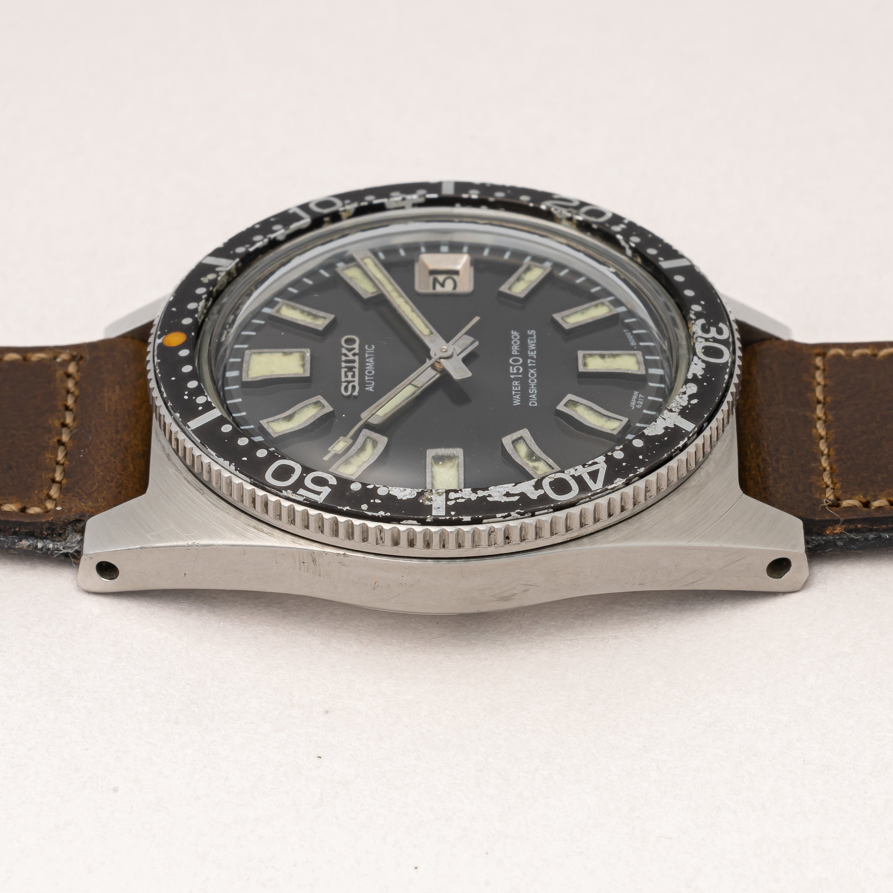 セイコー 150mダイバー ファーストモデル初期型 1965年製 Ref.6217-8000