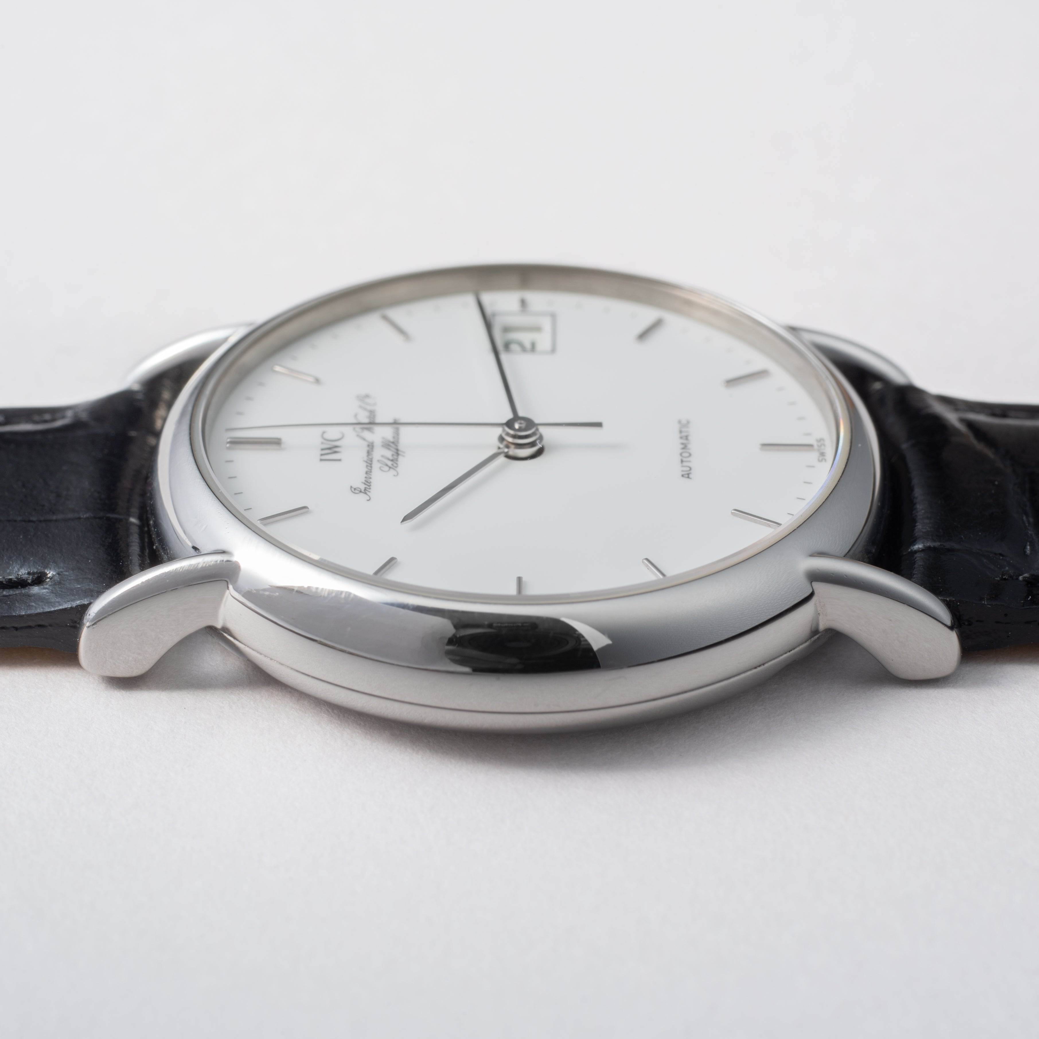 IWC ポートフィノ 1991年製 Ref.3513 ホワイトダイヤル 純正尾錠付き