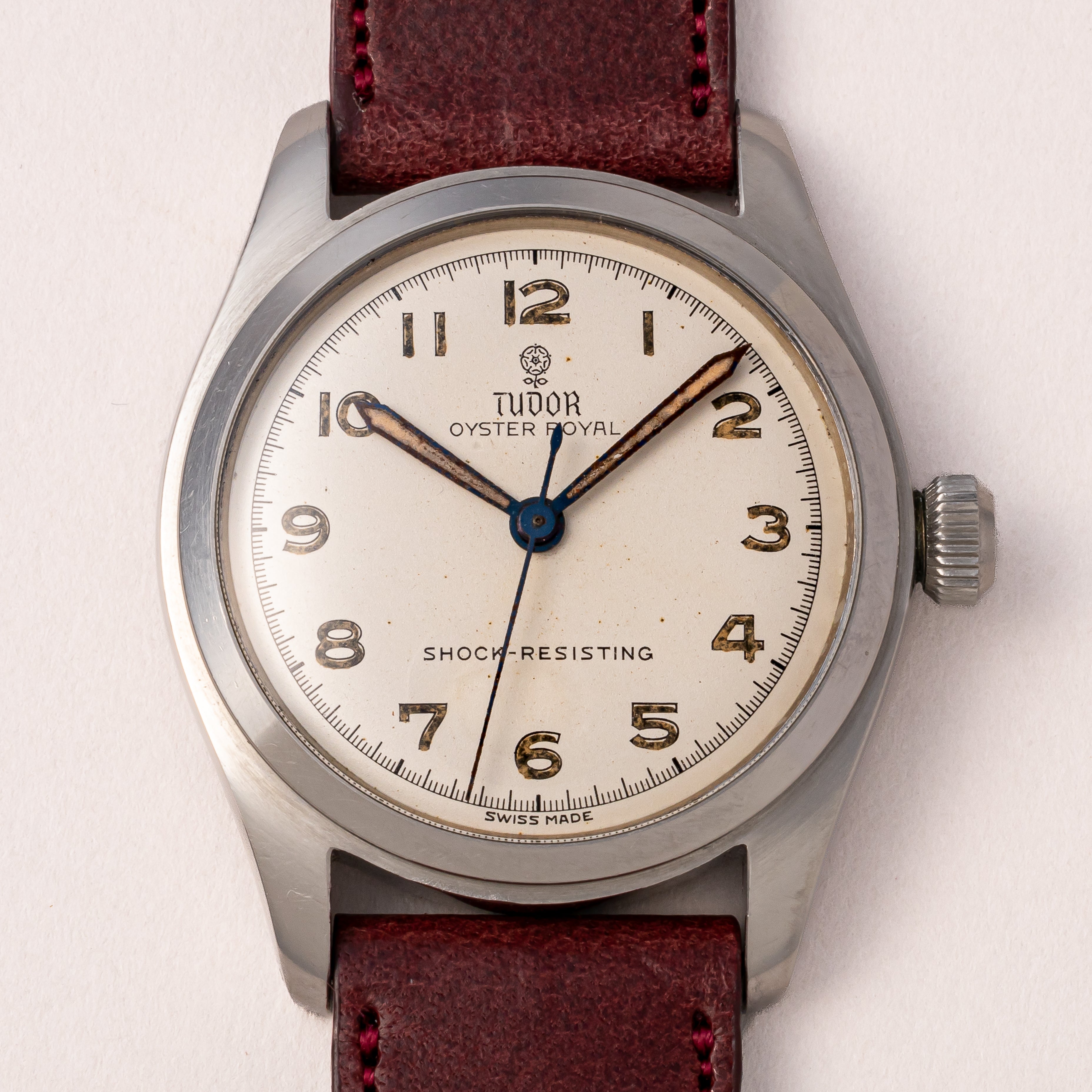 チューダー オイスター ローヤル 小薔薇 Ref.7803 1950年代製 全アラビアダイヤル
