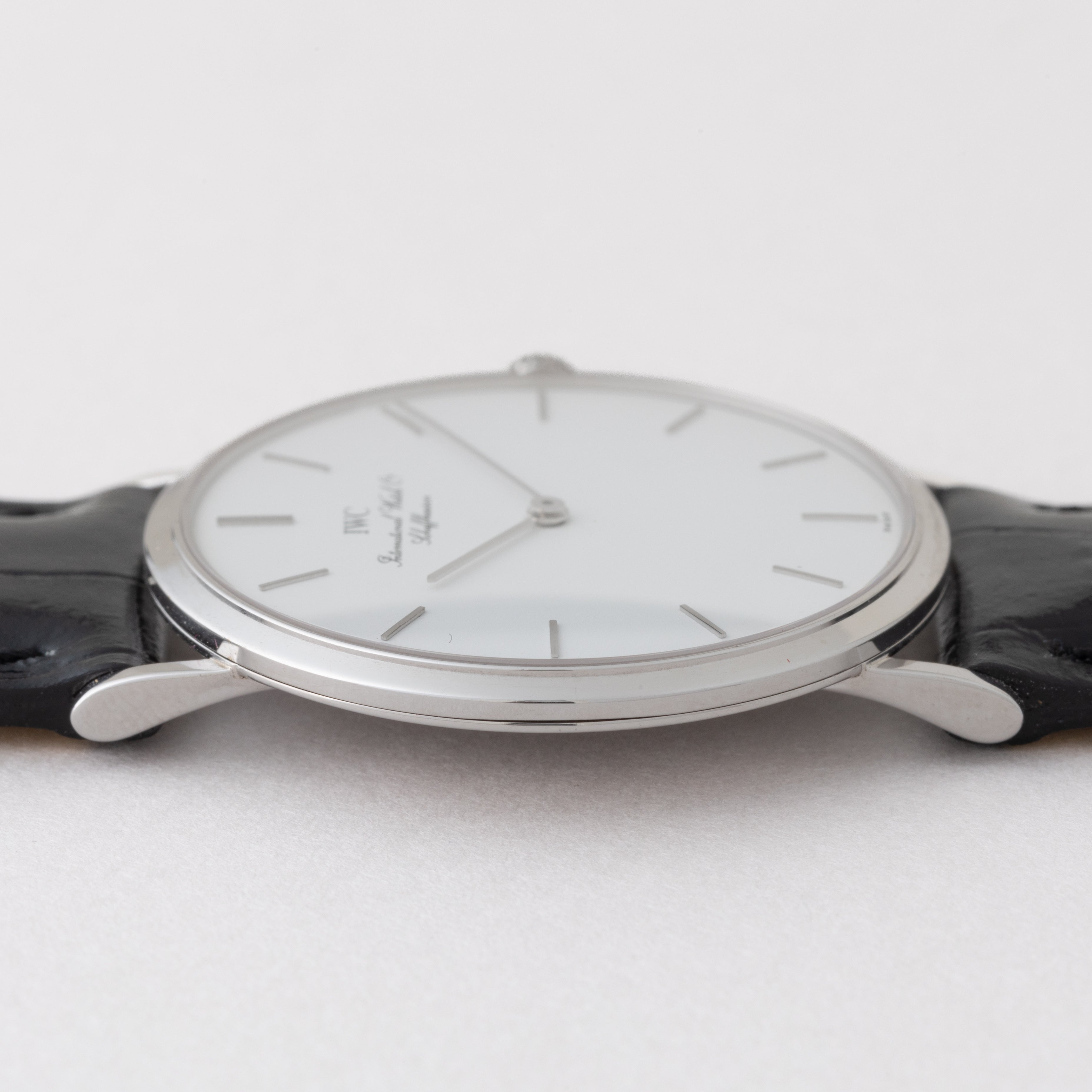 IWC ポートフィノ 1991年製 18金無垢ホワイトゴールド Ref.2008 純正GF尾錠付き