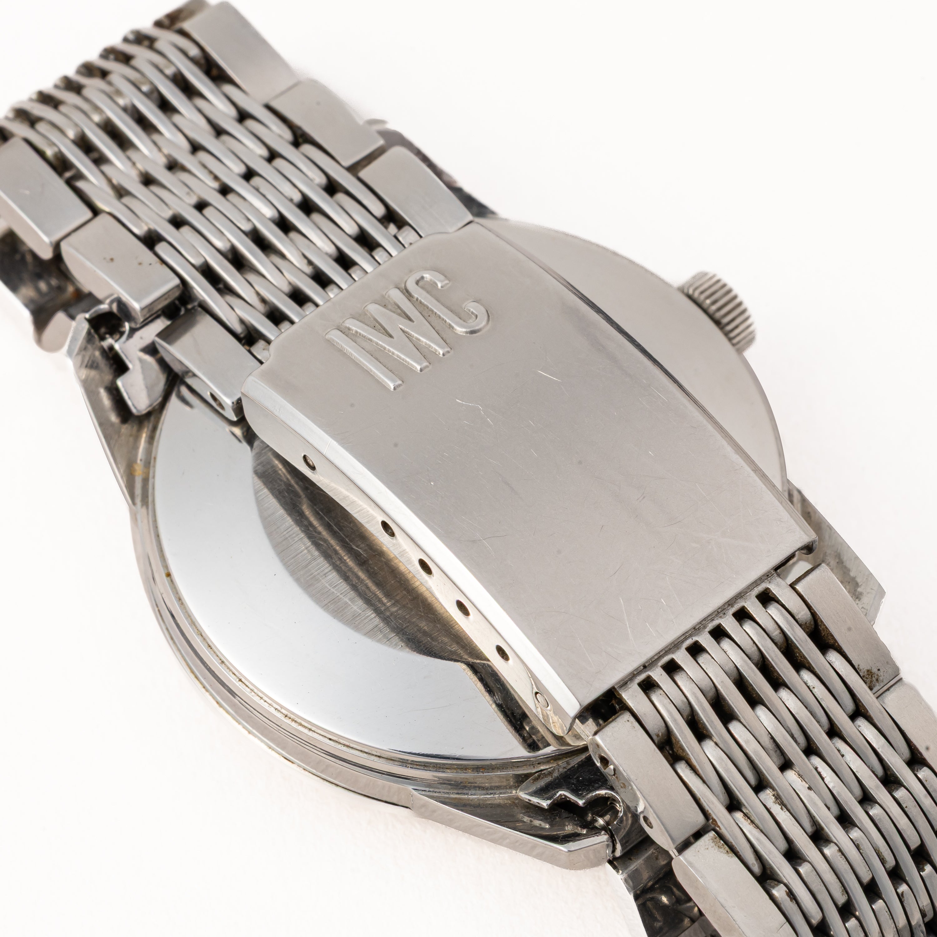 IWC ラウンドケース 自動巻き 1970年製（昭和45年製） Ref.R810A Cal.8541B 純正ブレス付き