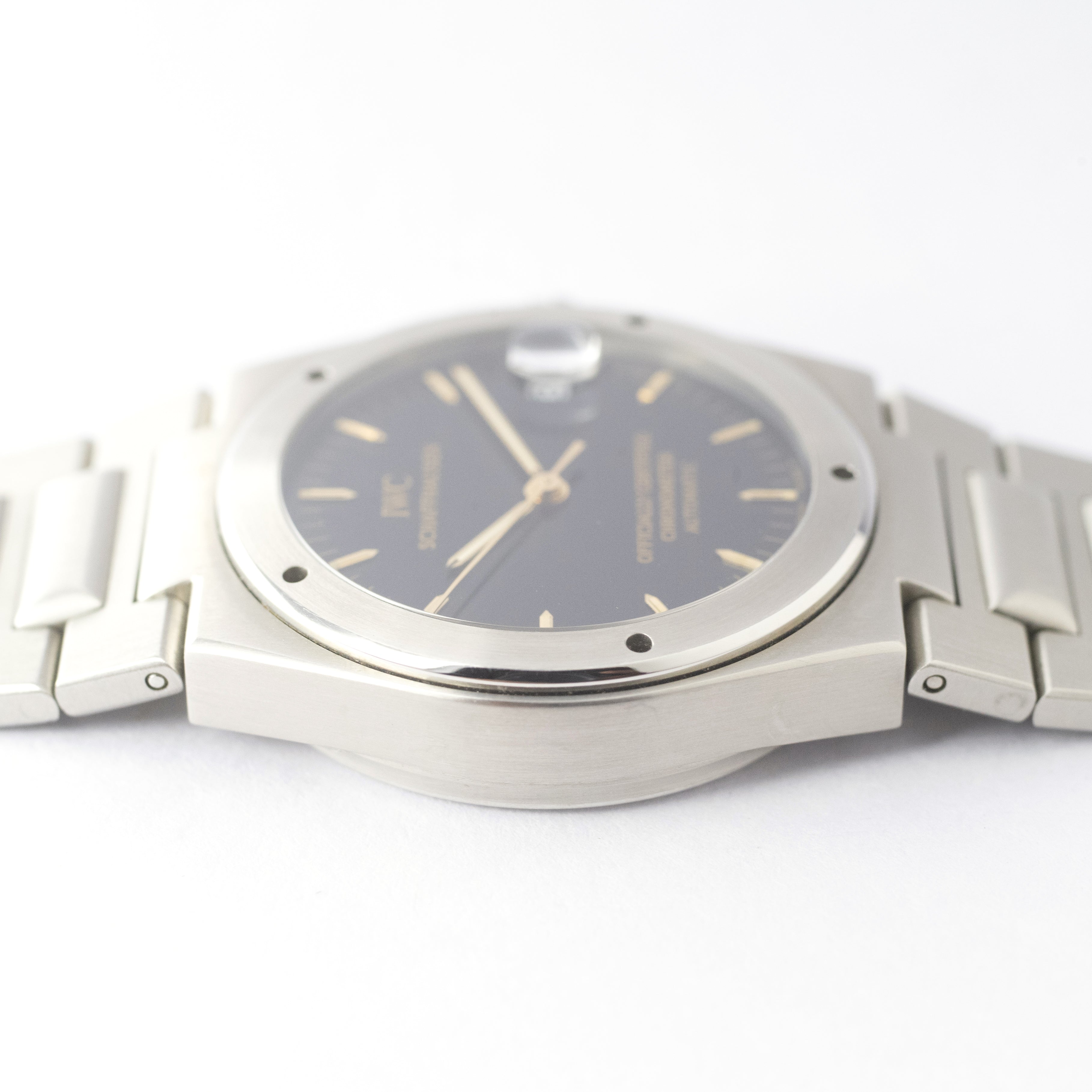 IWC インヂュニア 1995年製 ミントコンディション ブラックダイヤル Ref.3521