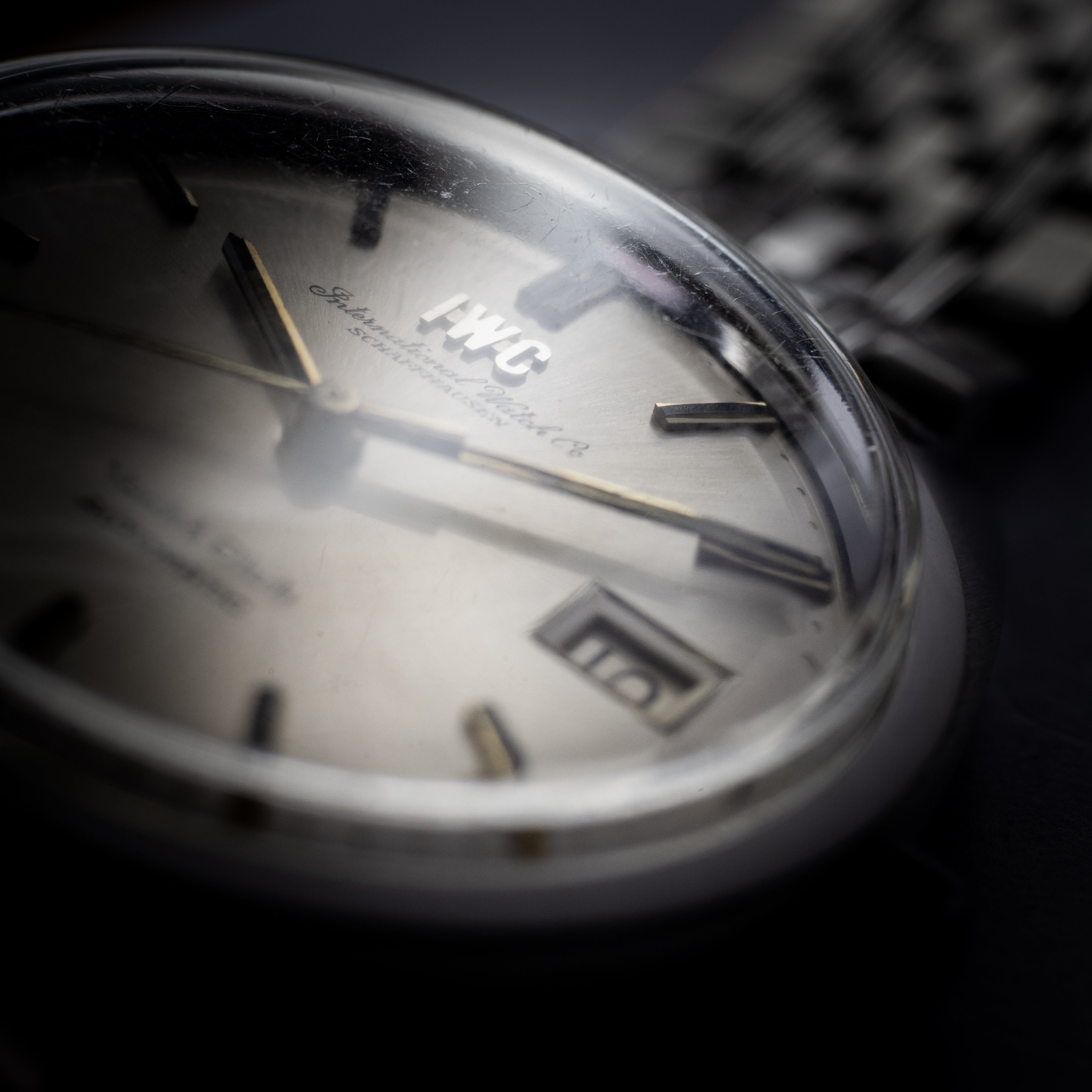 IWC ヨットクラブ 1973年製 純正SSブレス Cal.8541B