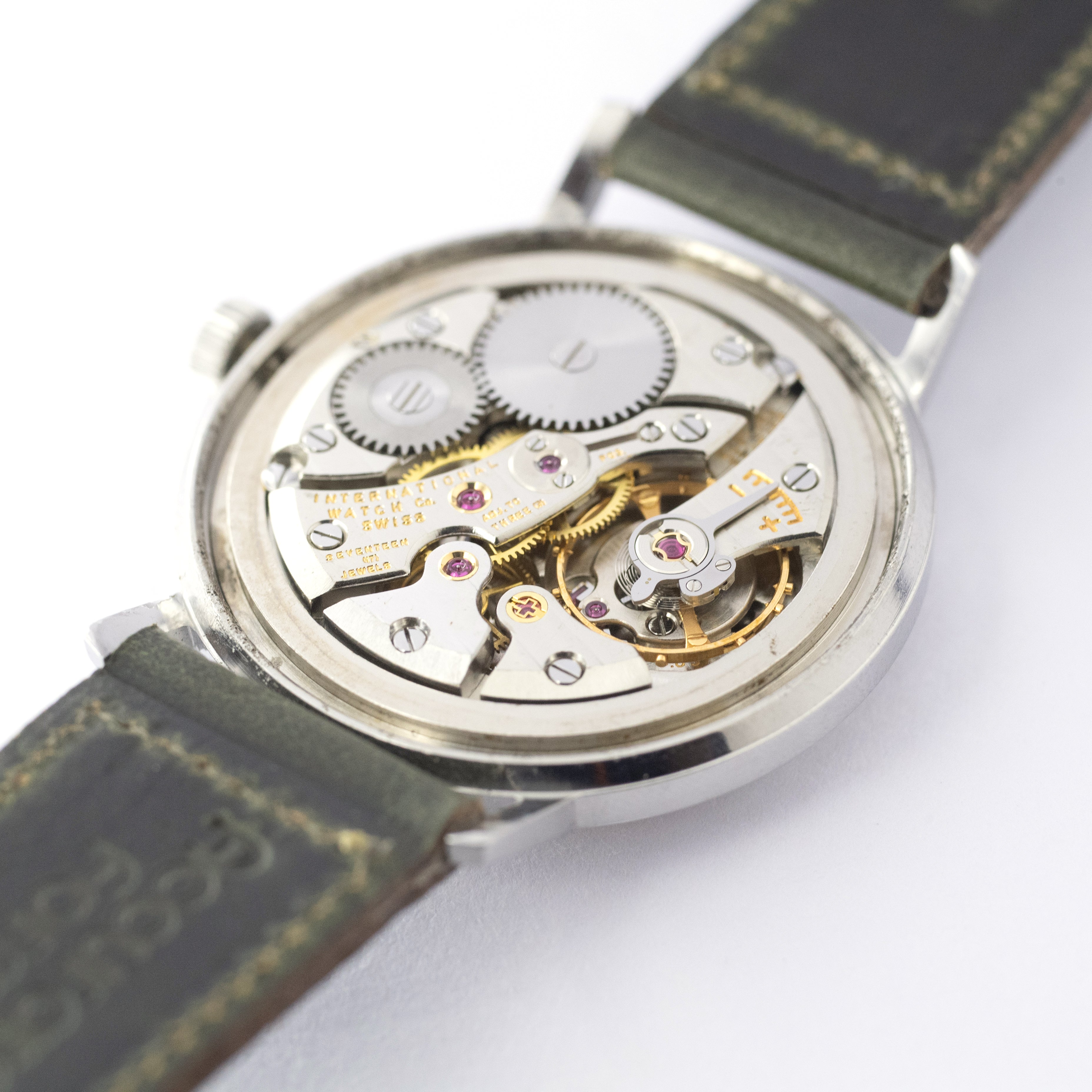 IWC ラウンド Cal.89 1973年製 手巻き