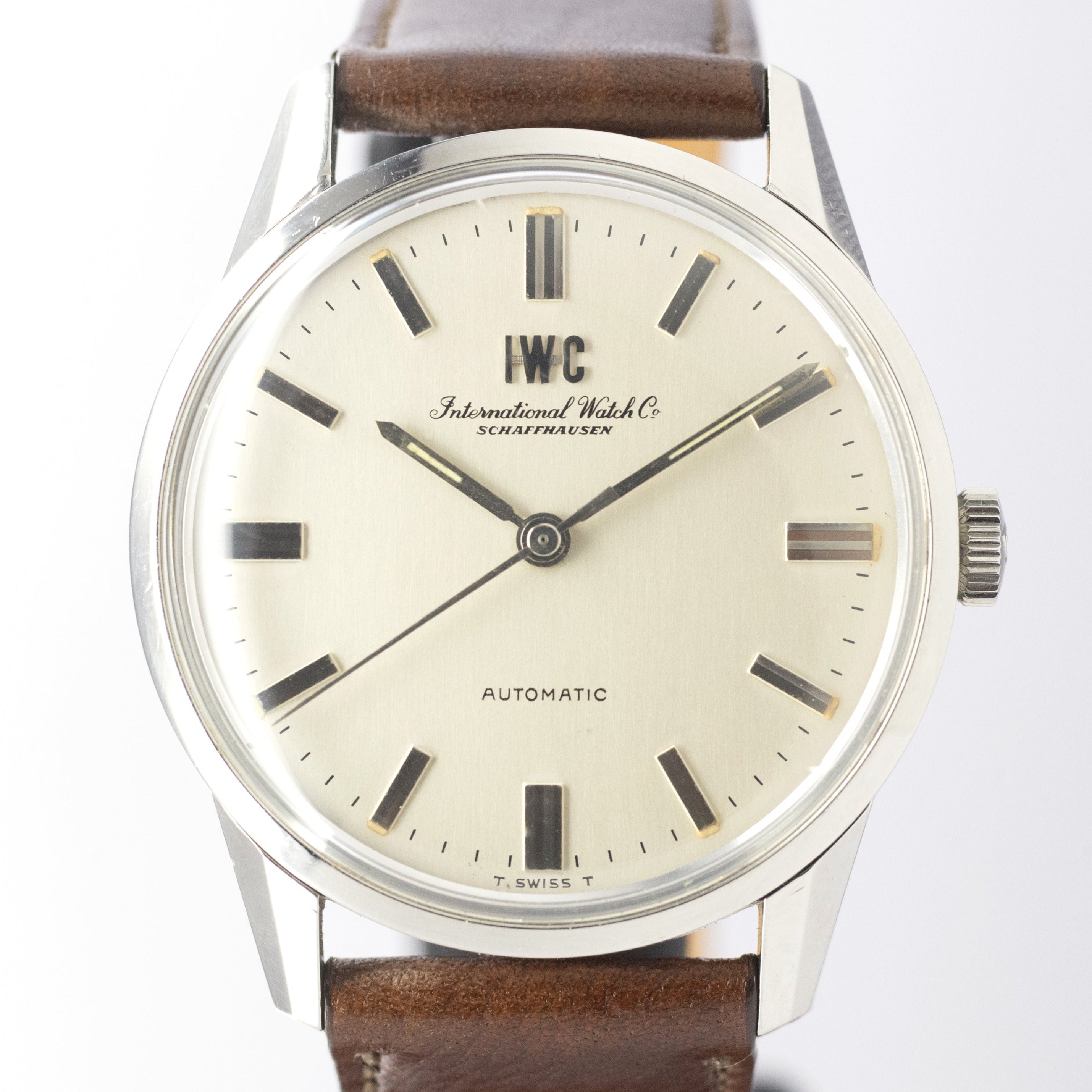 IWC ラウンド オートマチック 1969年製 Cal.854