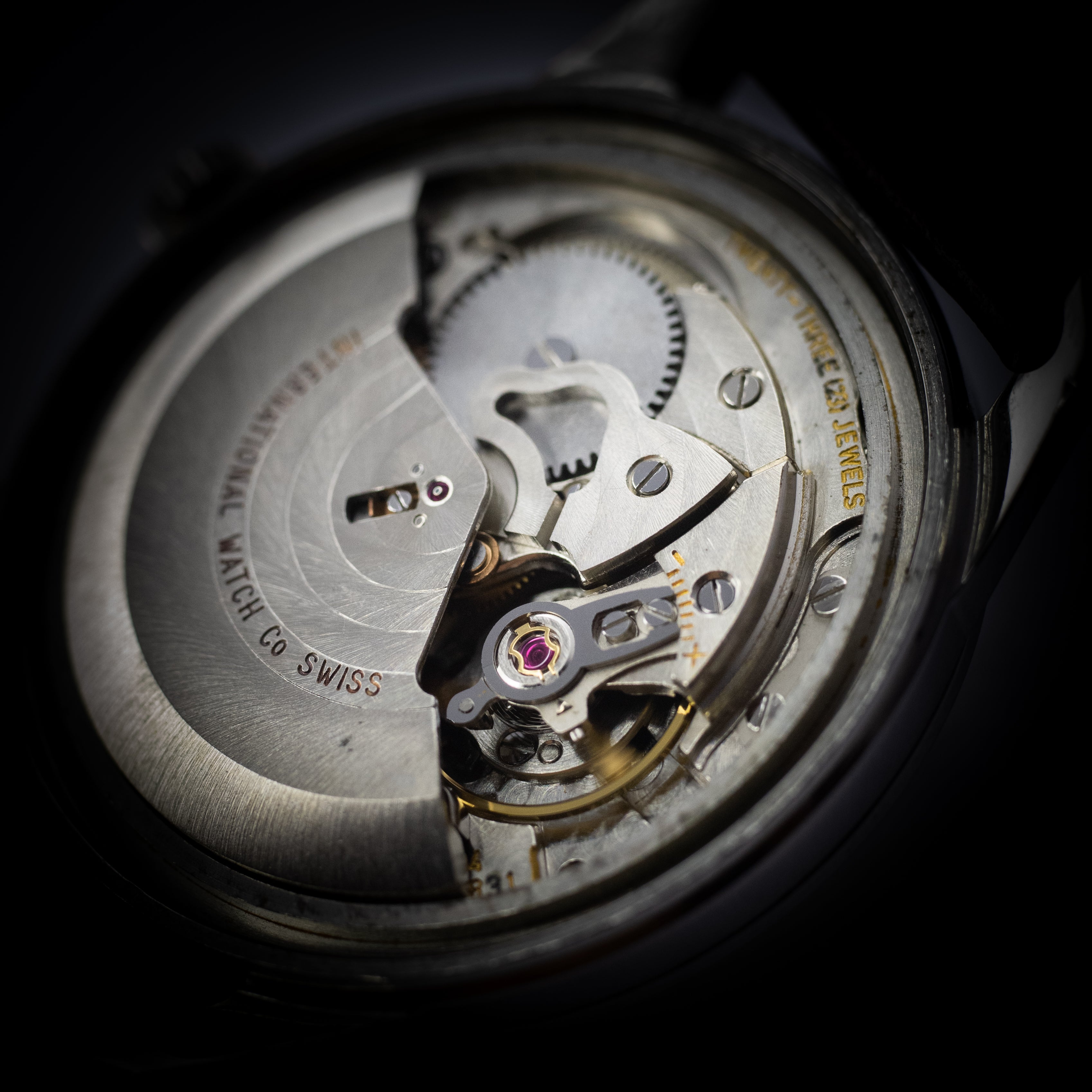 IWC ラウンド オートマチック 1969年製 Cal.854