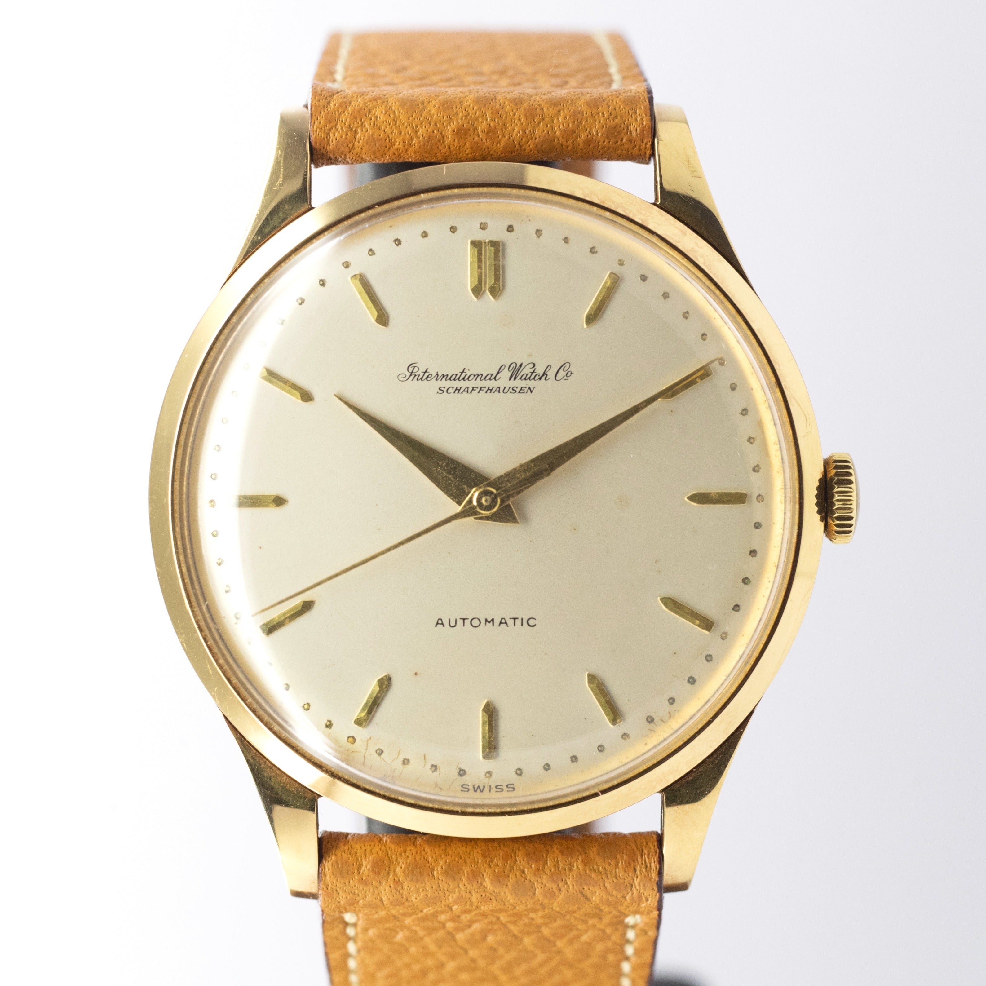 IWC 18KYG 1961年製 オートマチック Cal.853 ラウンド