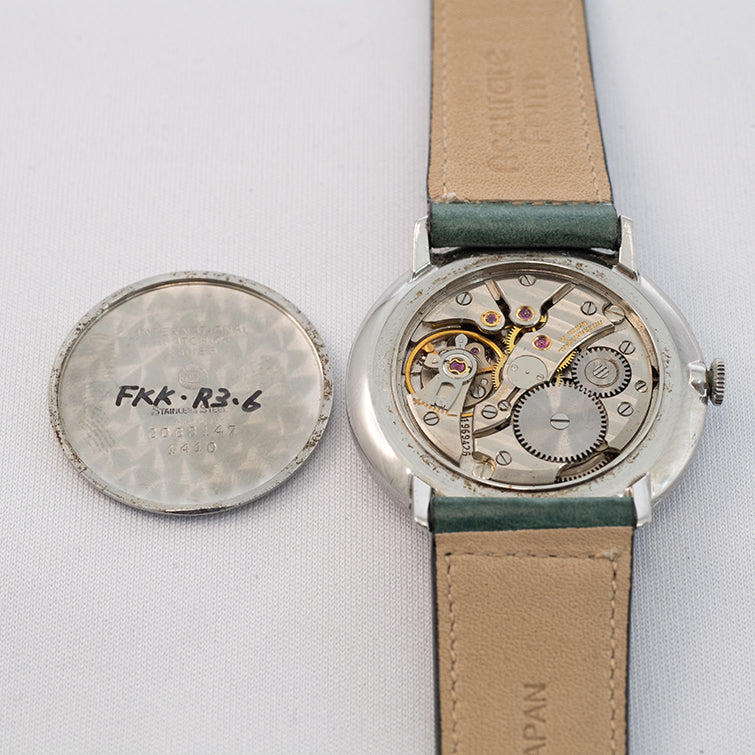 IWC 手巻き ベイヤーダブルネーム ラウンド 1969年製