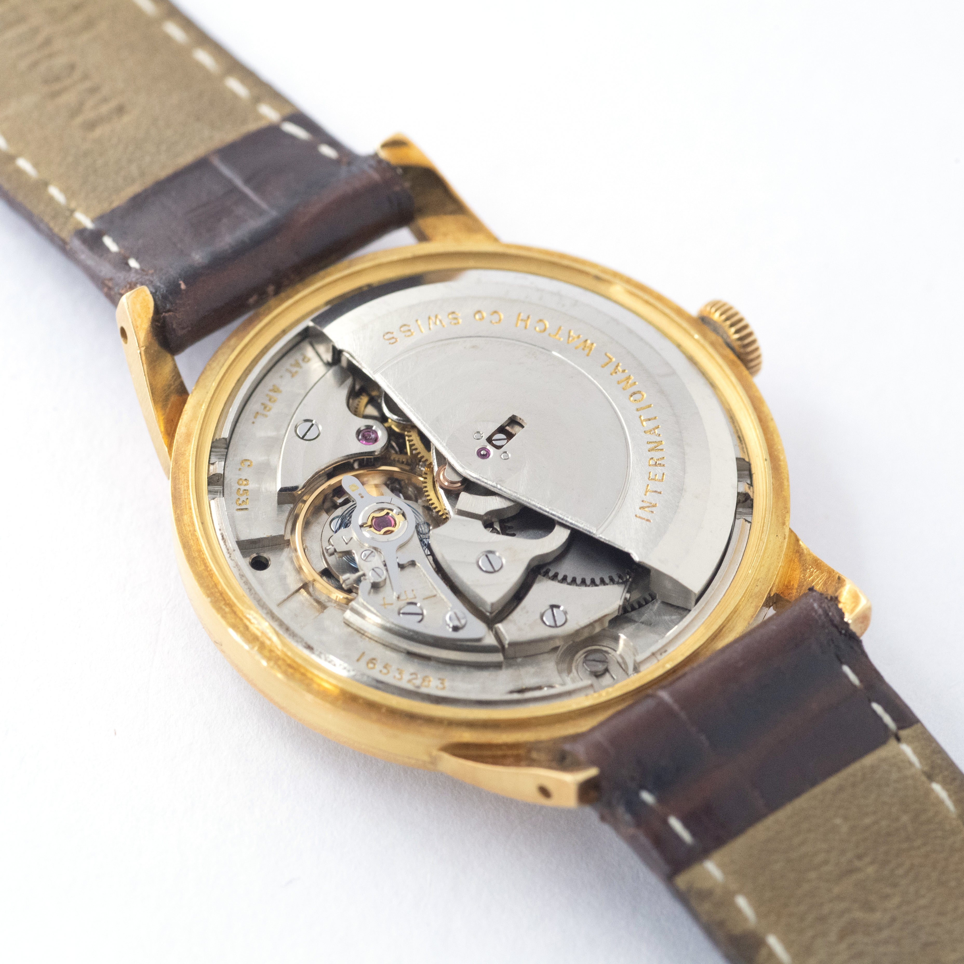 IWC 18金無垢オートマチック Cal.8531 1962年製