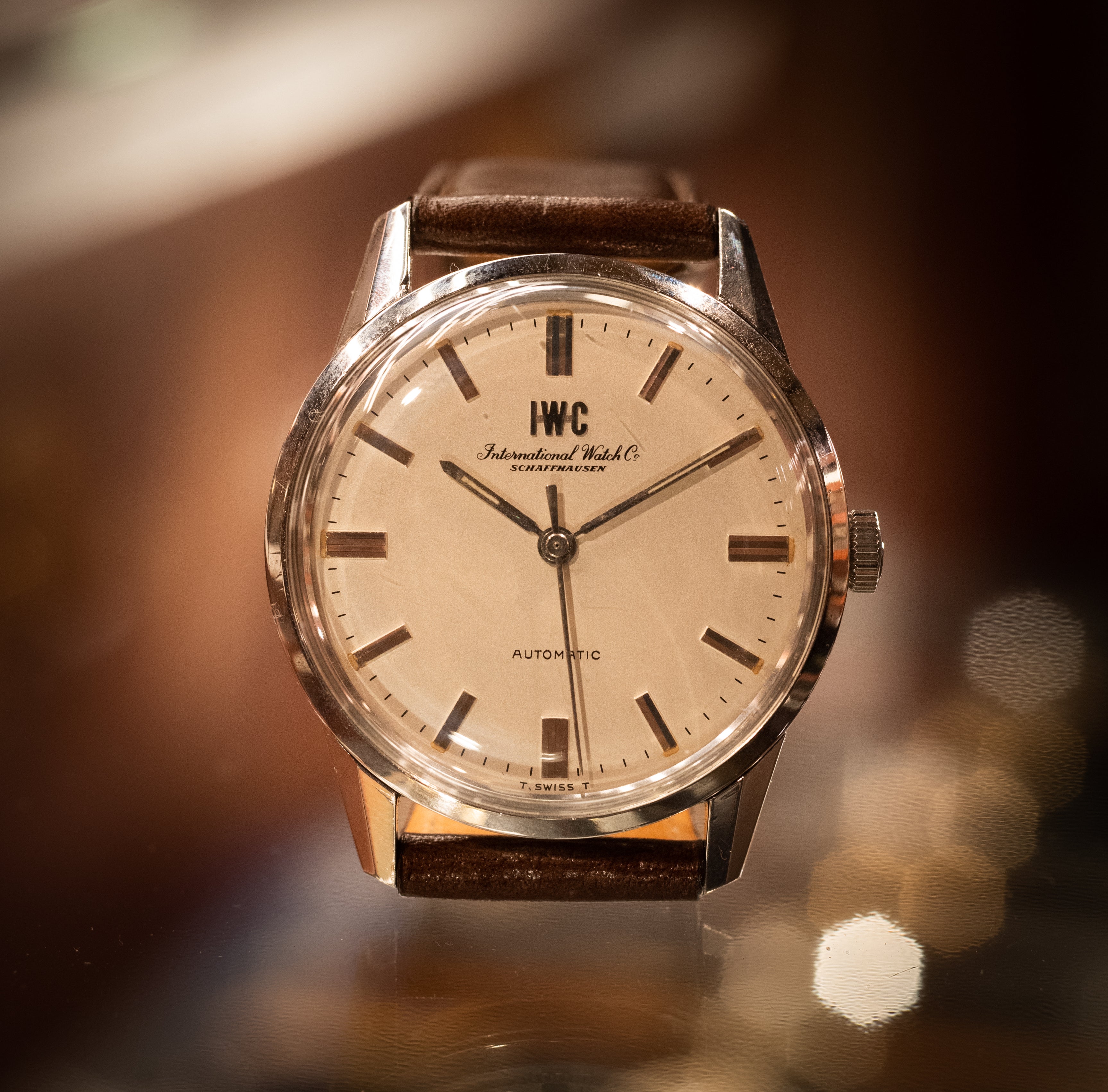 IWC ラウンド オートマチック 1969年製 Cal.854