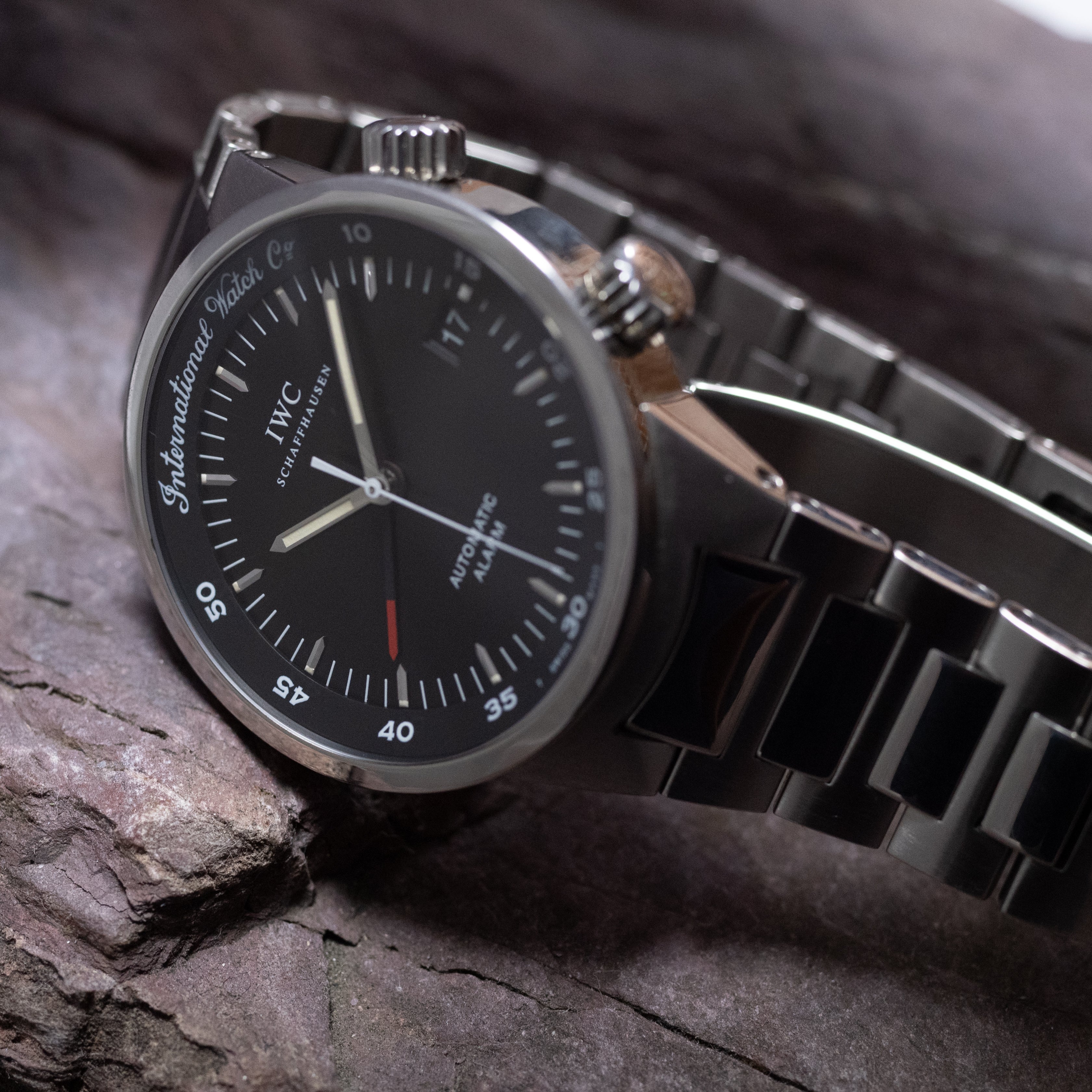 出戻りIWC GSTアラーム ステン 2000年製/平成12年製