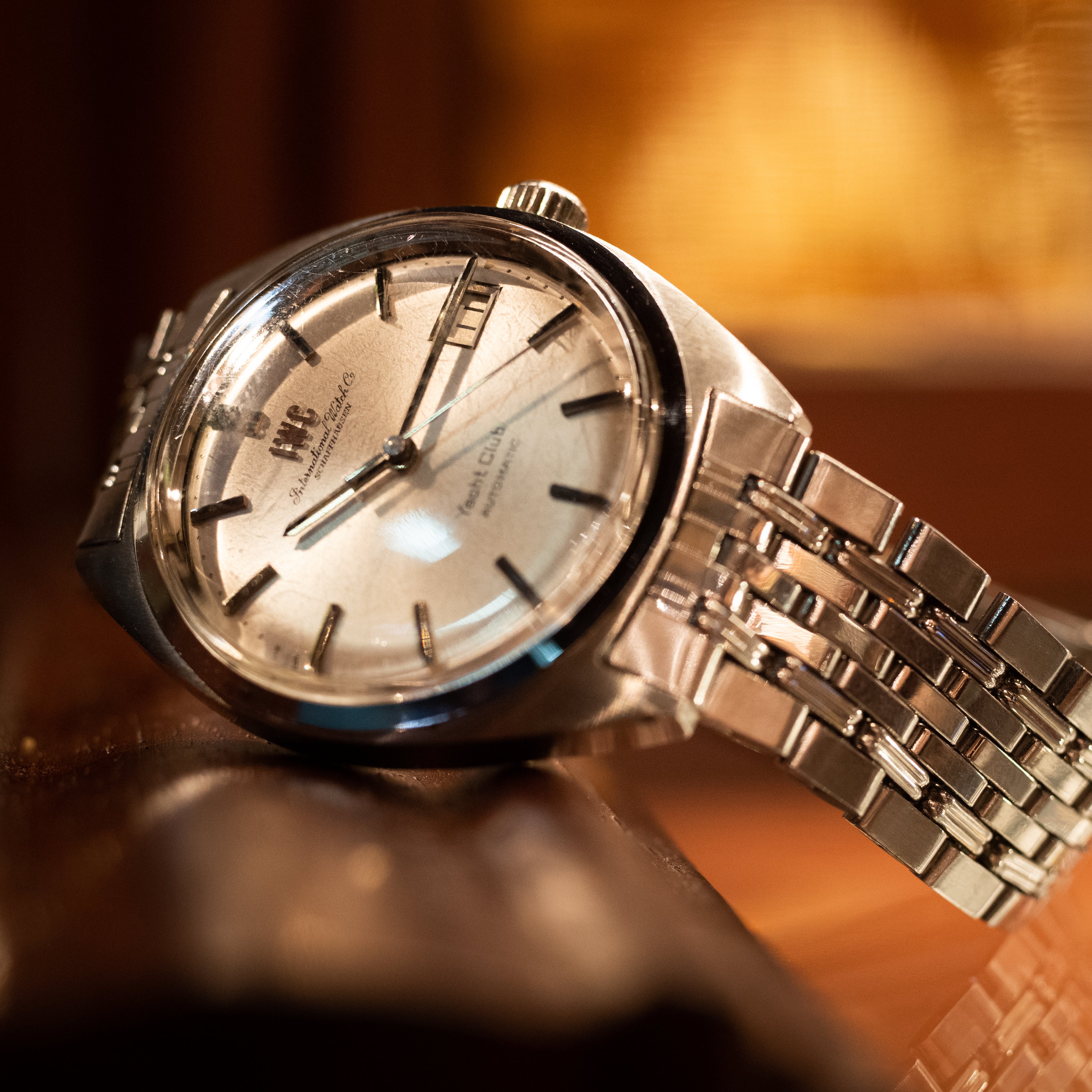 IWC ヨットクラブ 1973年製 純正SSブレス Cal.8541B