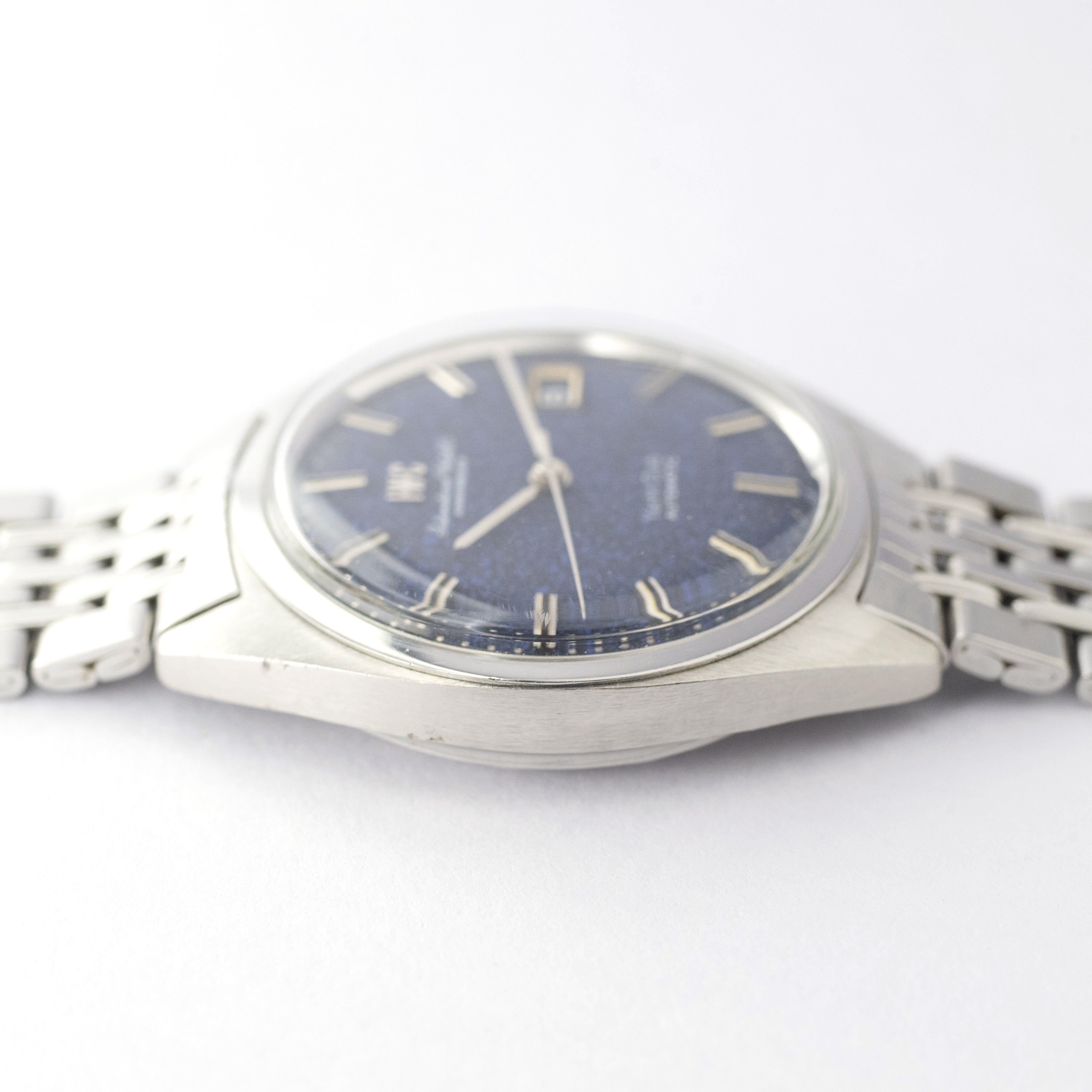 ＩＷＣヨットクラブ 1969年製  希少ブルーマーブル Ref.R811AD 純正ステンレスブレス