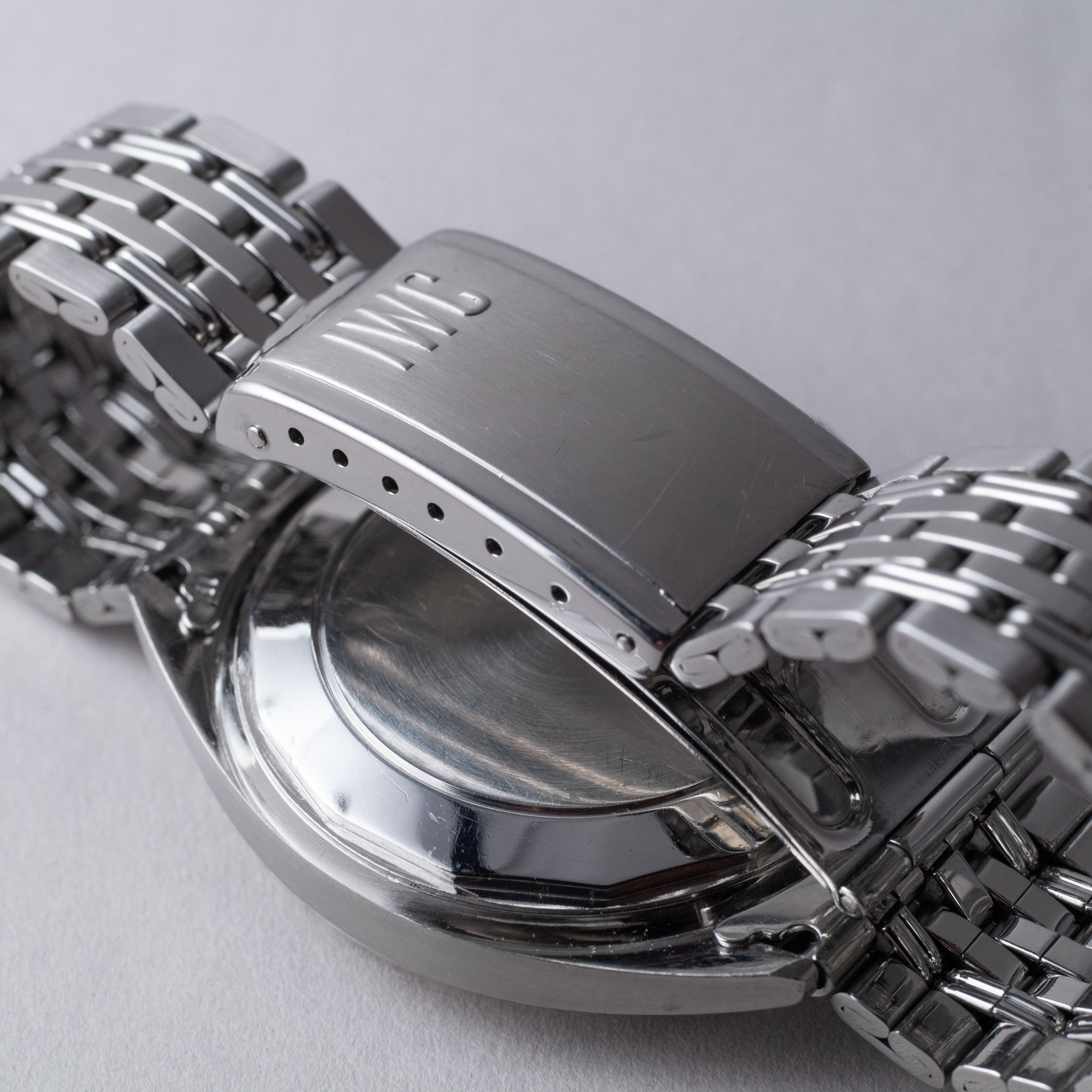 IWC ヨットクラブ 1967年製 純正SSブレス Cal.8541B R811AD