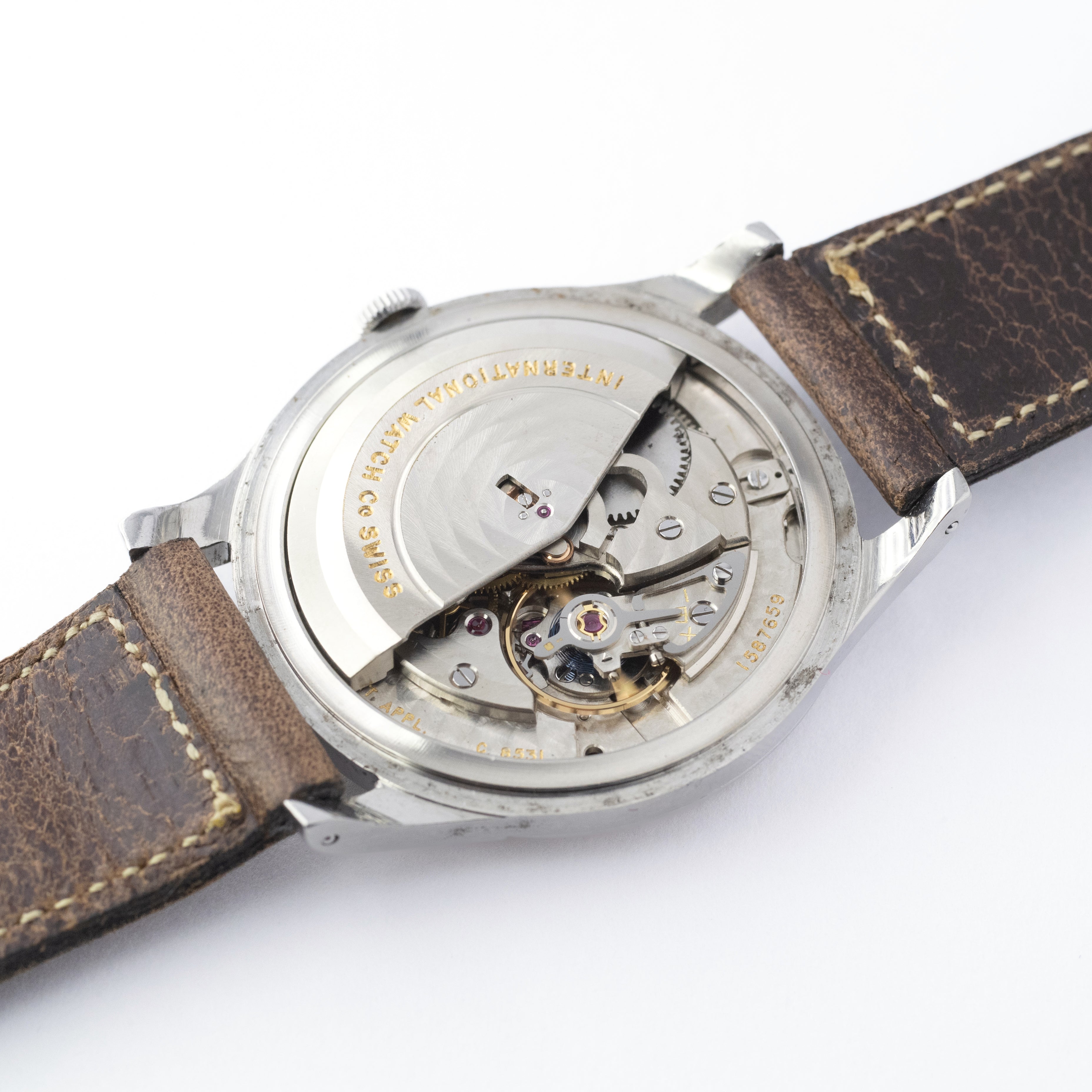 IWC ペラトン式オートマチック Cal.8531 1961年製 寄り目デイト ラウンドケース