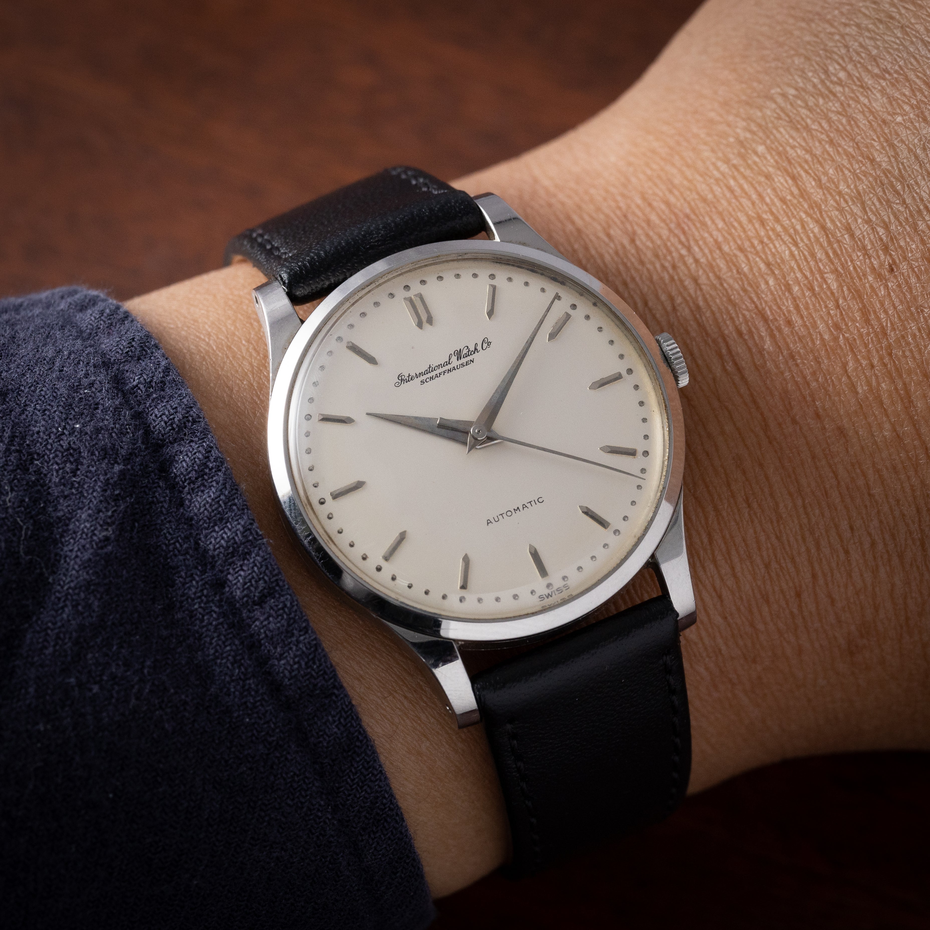 IWC 1962年製 インターナショナルウォッチカンパニー ラウンドAT