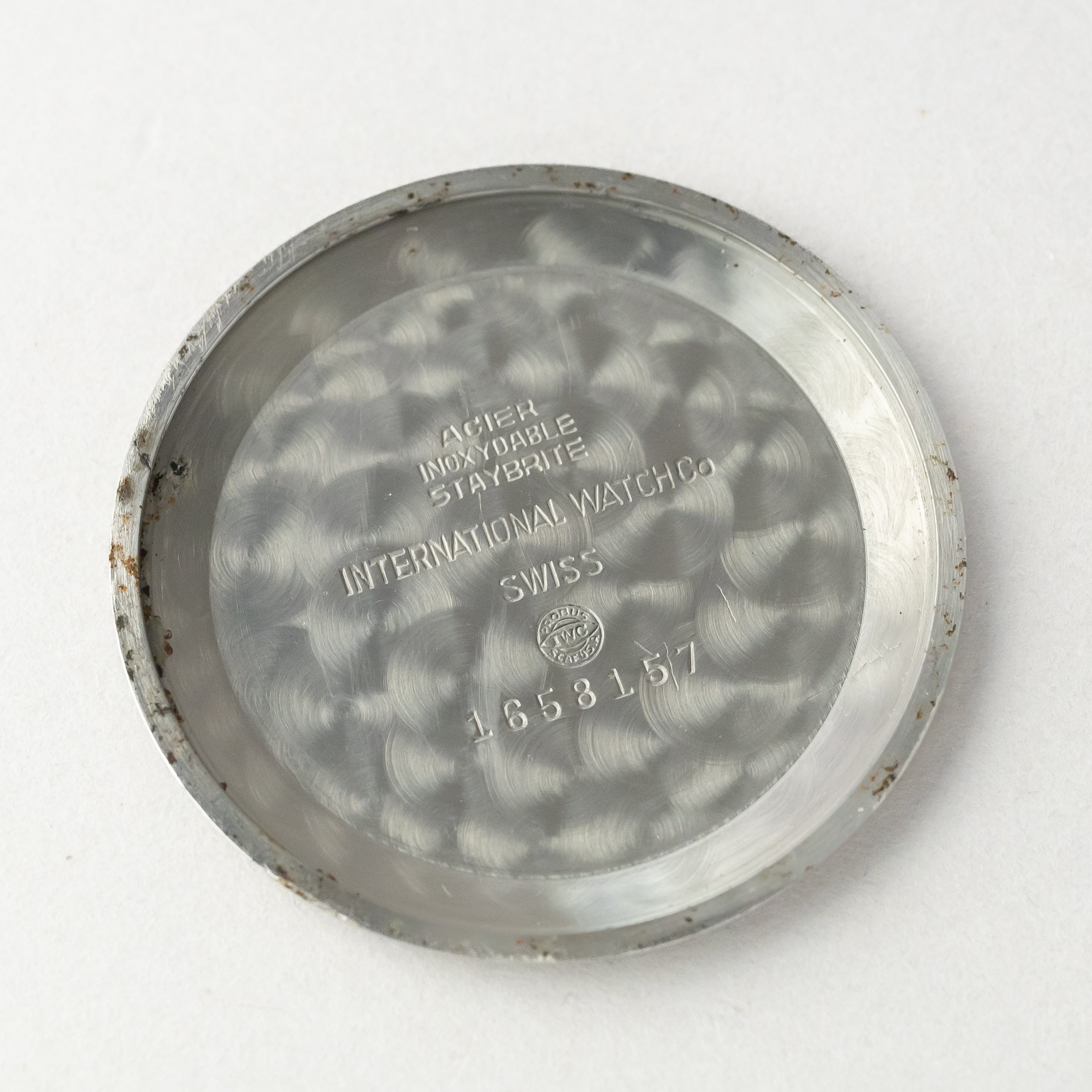 IWC ラウンドケース1965年製 手巻き Cal.89