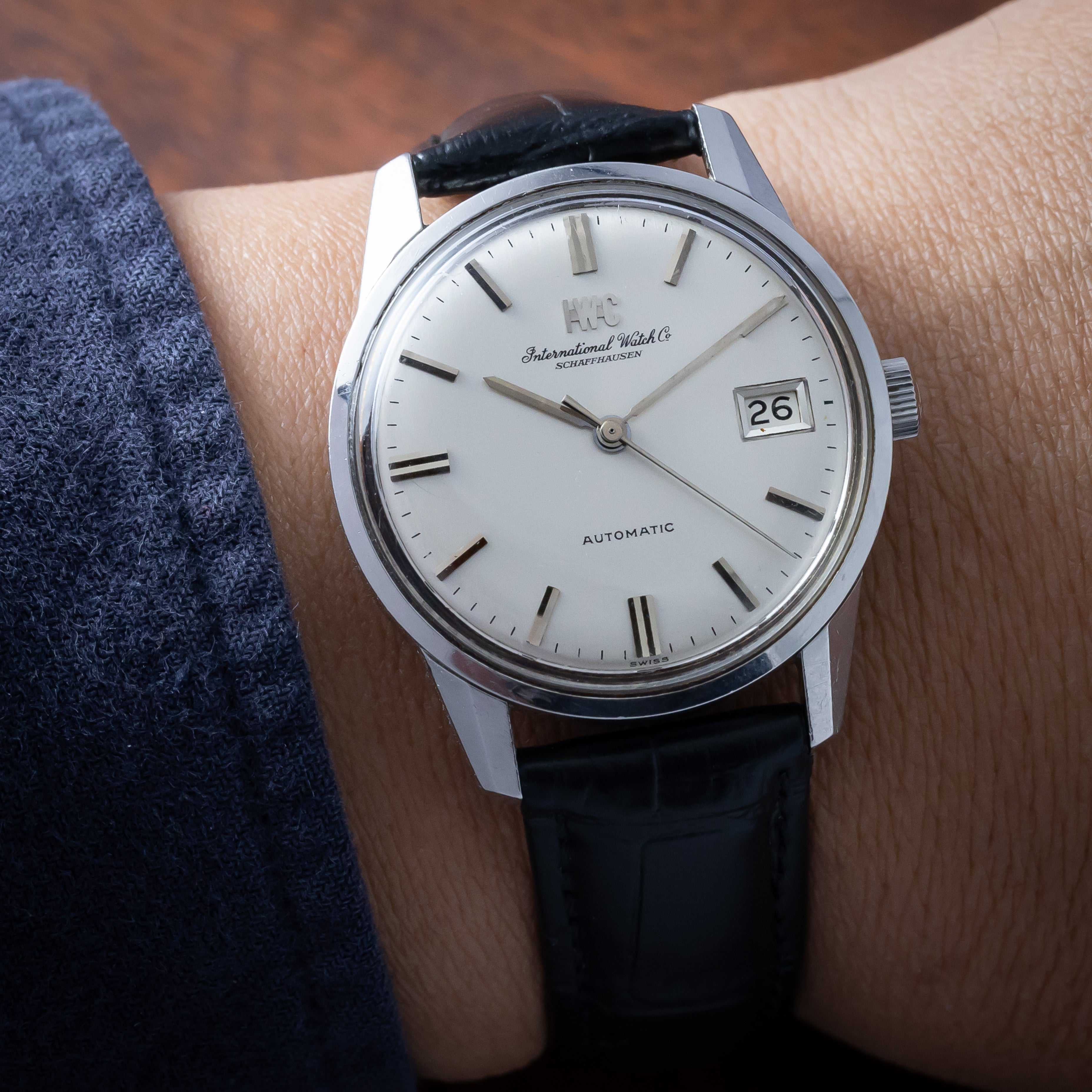 IWC 1971年製 ラウンドケース 自動巻き R810A Cal.8541