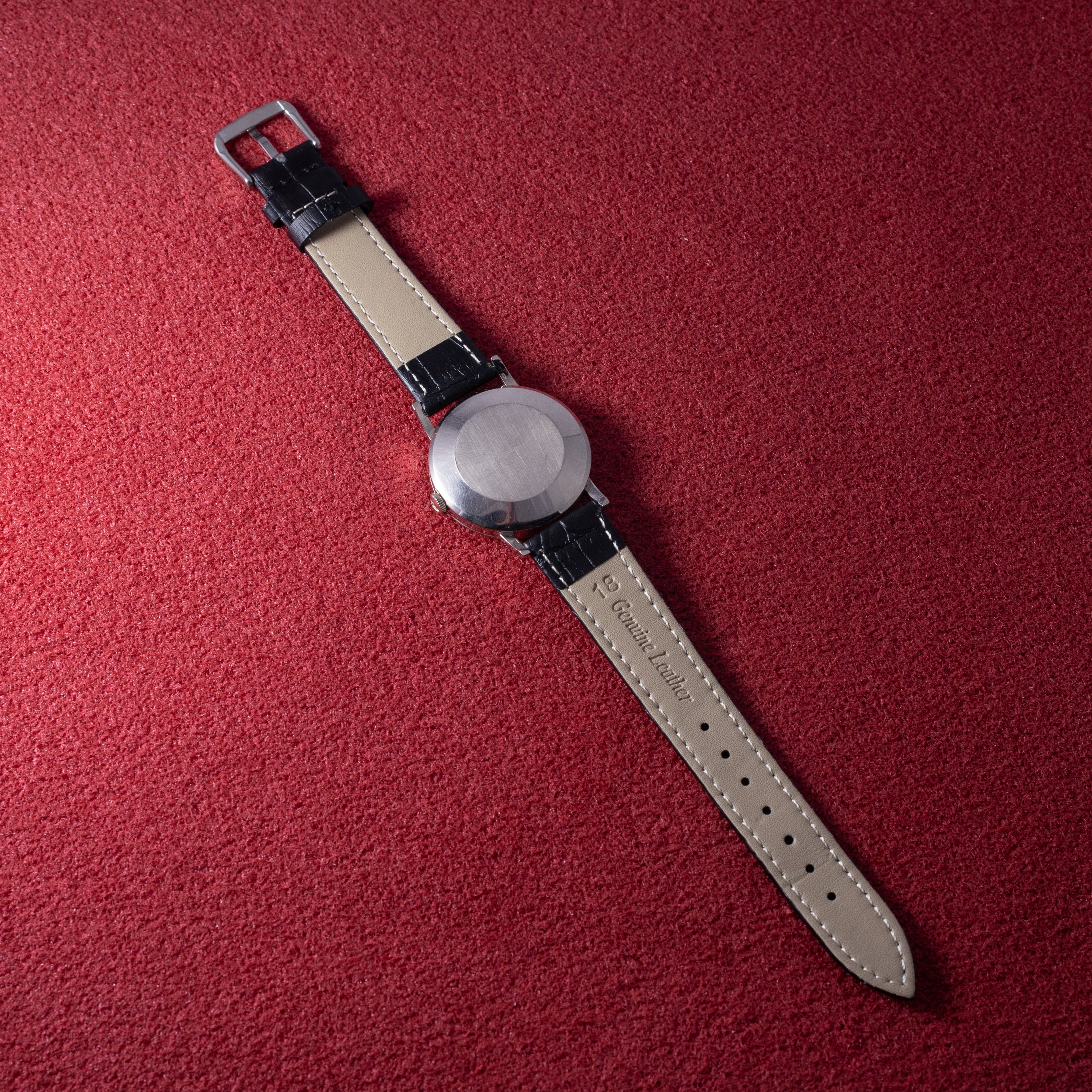 IWC 1963年製 18KWG チューラーWネーム 寄り目デイト オートマチック