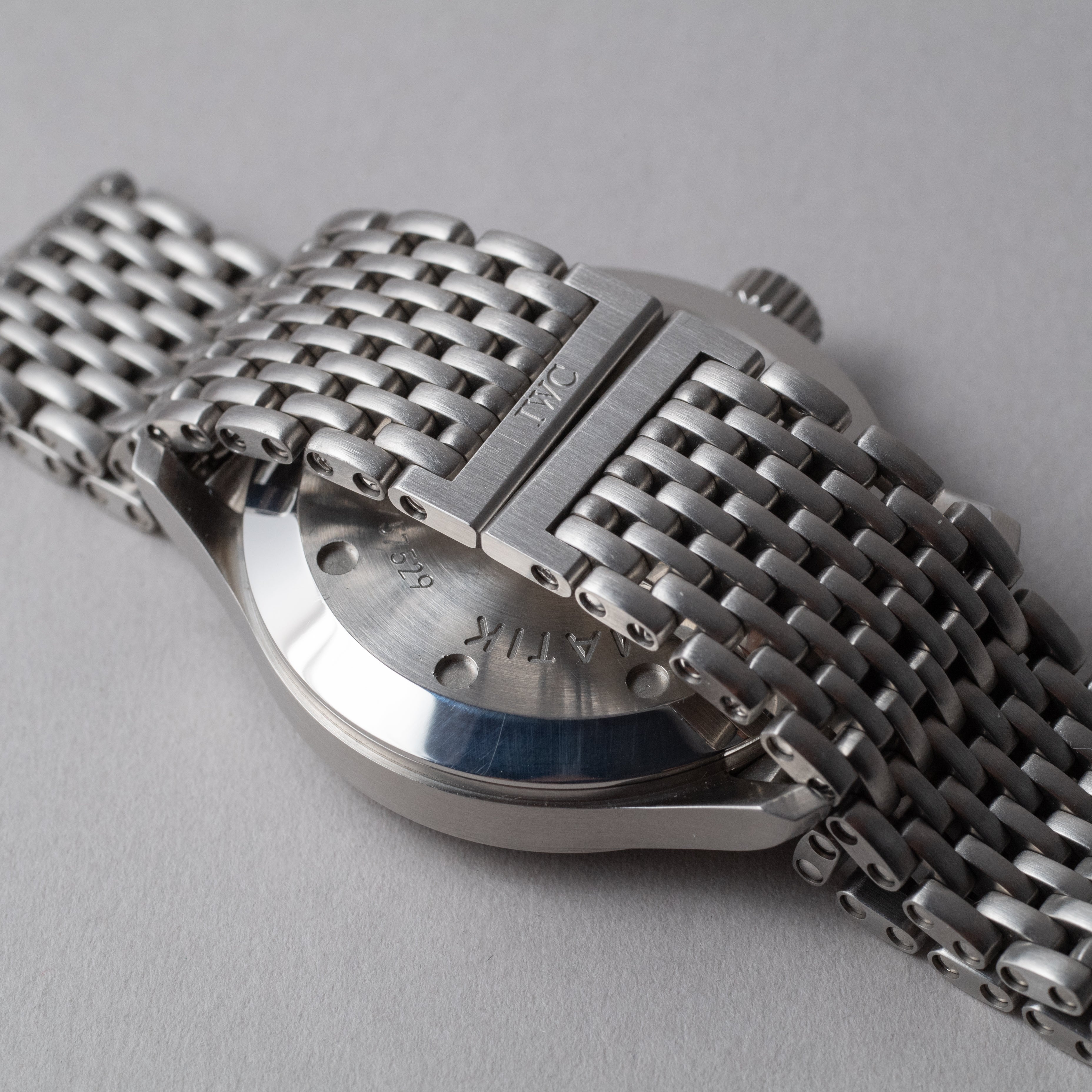 IWC マーク12 純正ステンレスブレス 1999年製 ギャラ付