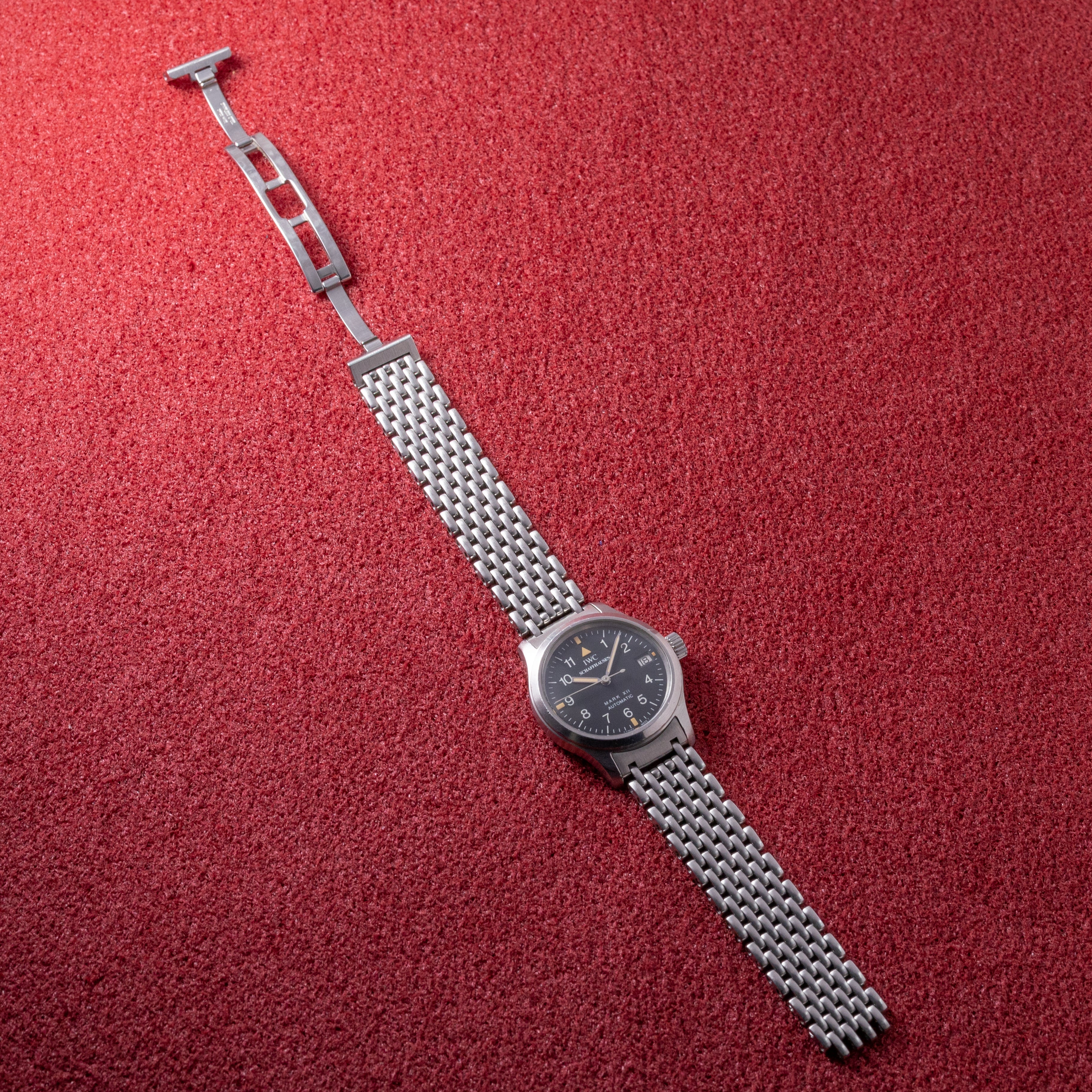 IWC マーク12 レディース 純正ステンレスブレス 1996年製 ギャラ付