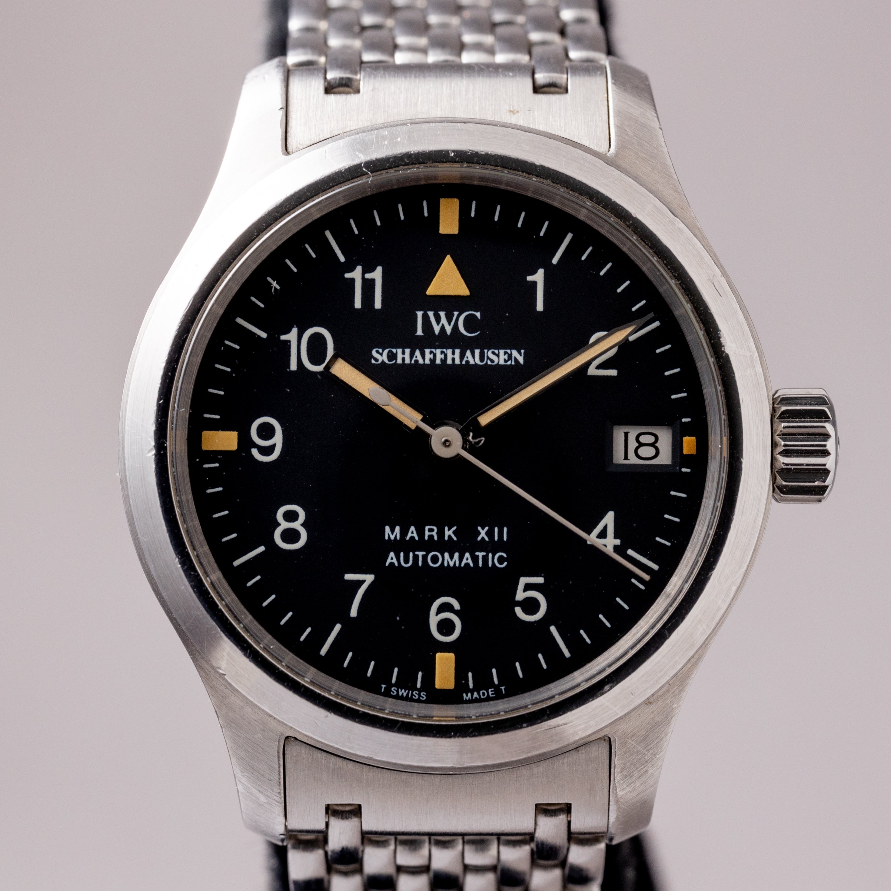 IWC マーク12 レディース 純正ステンレスブレス 1996年製 ギャラ付