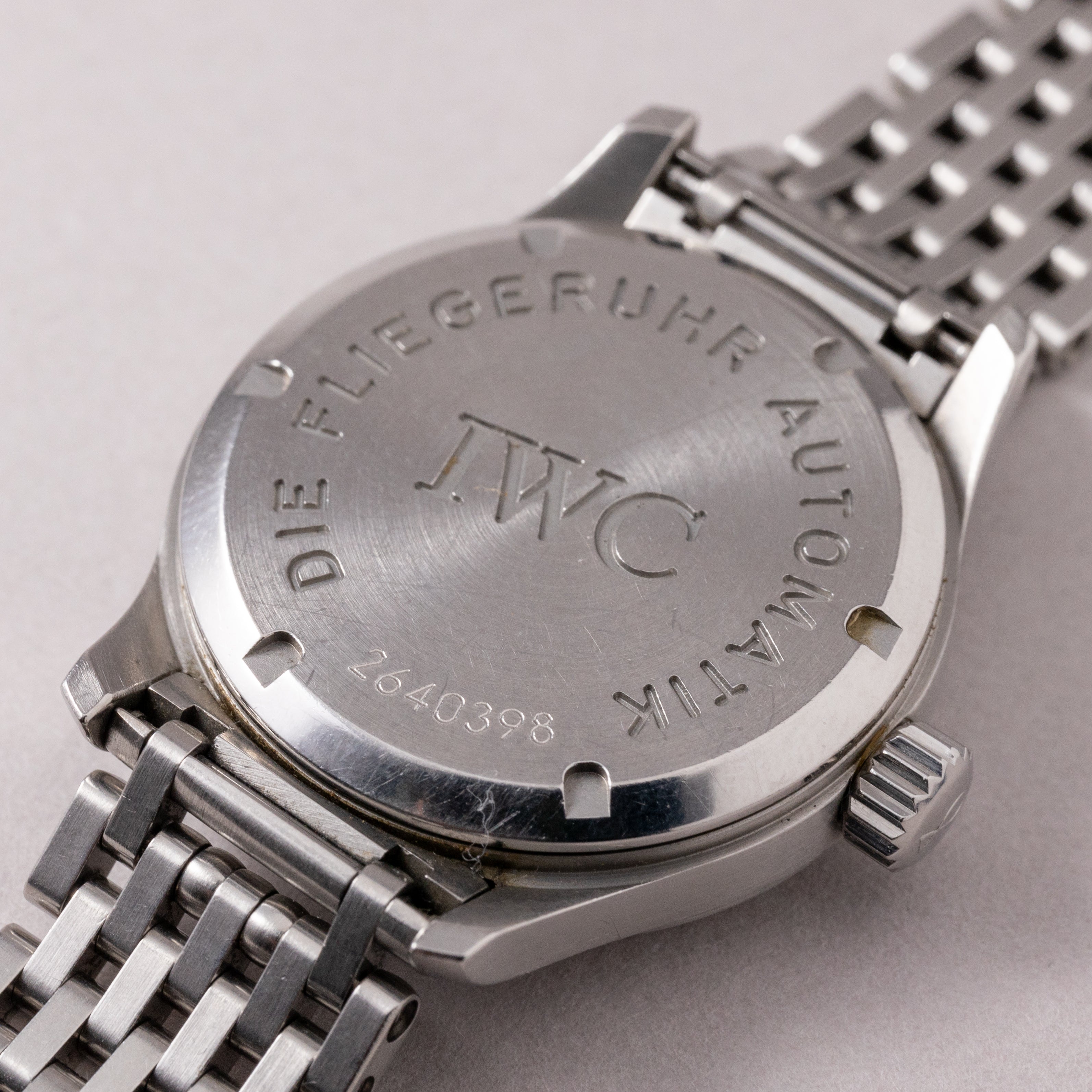 IWC マーク12 レディース 純正ステンレスブレス 1996年製 ギャラ付