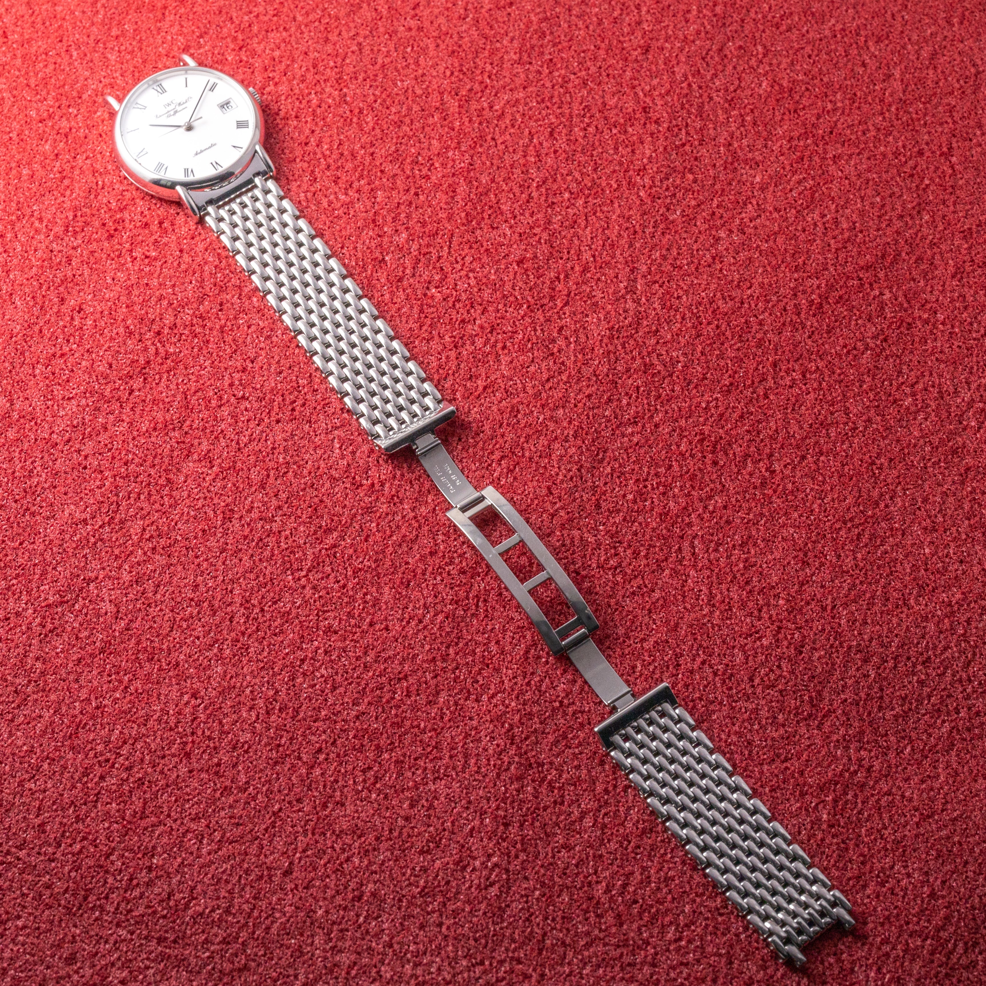 IWC ポートフィノ ホワイトローマン 純正ブレス 2001年製