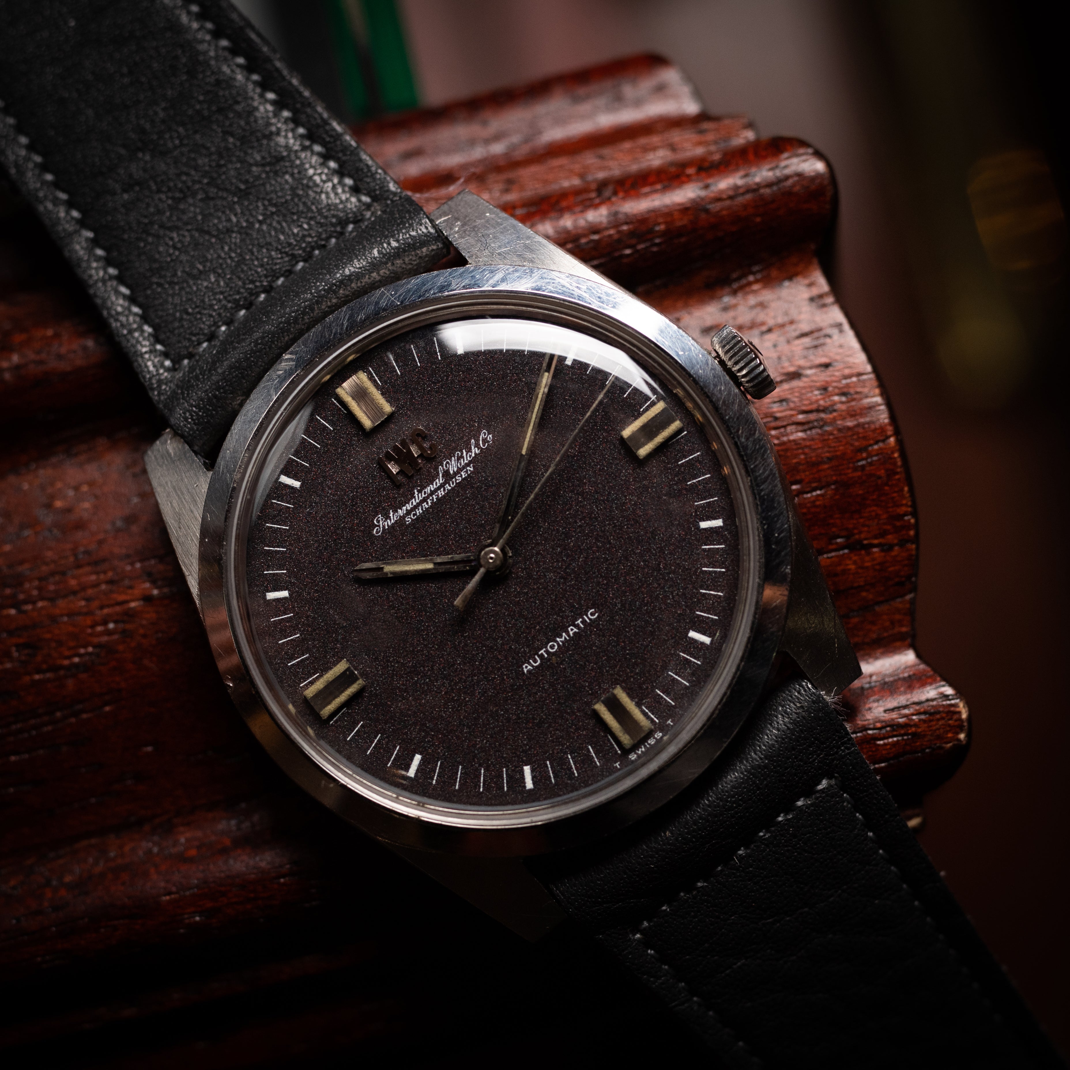 IWC レッドアイダイヤル 1967年製 オートマチック Cal.854