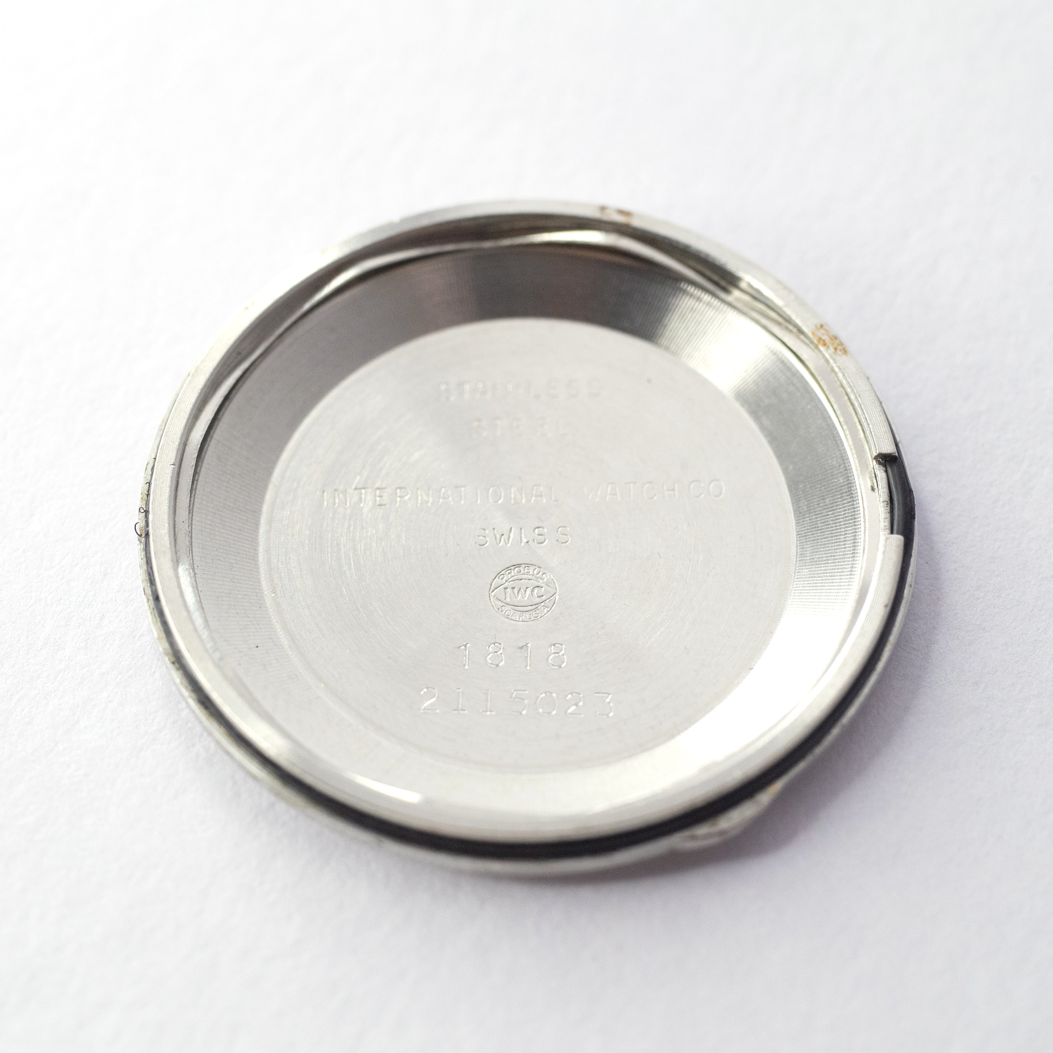 IWC ラウンド 1971年製 オートマチック Cal.854B ホワイトローマン ノンデイト